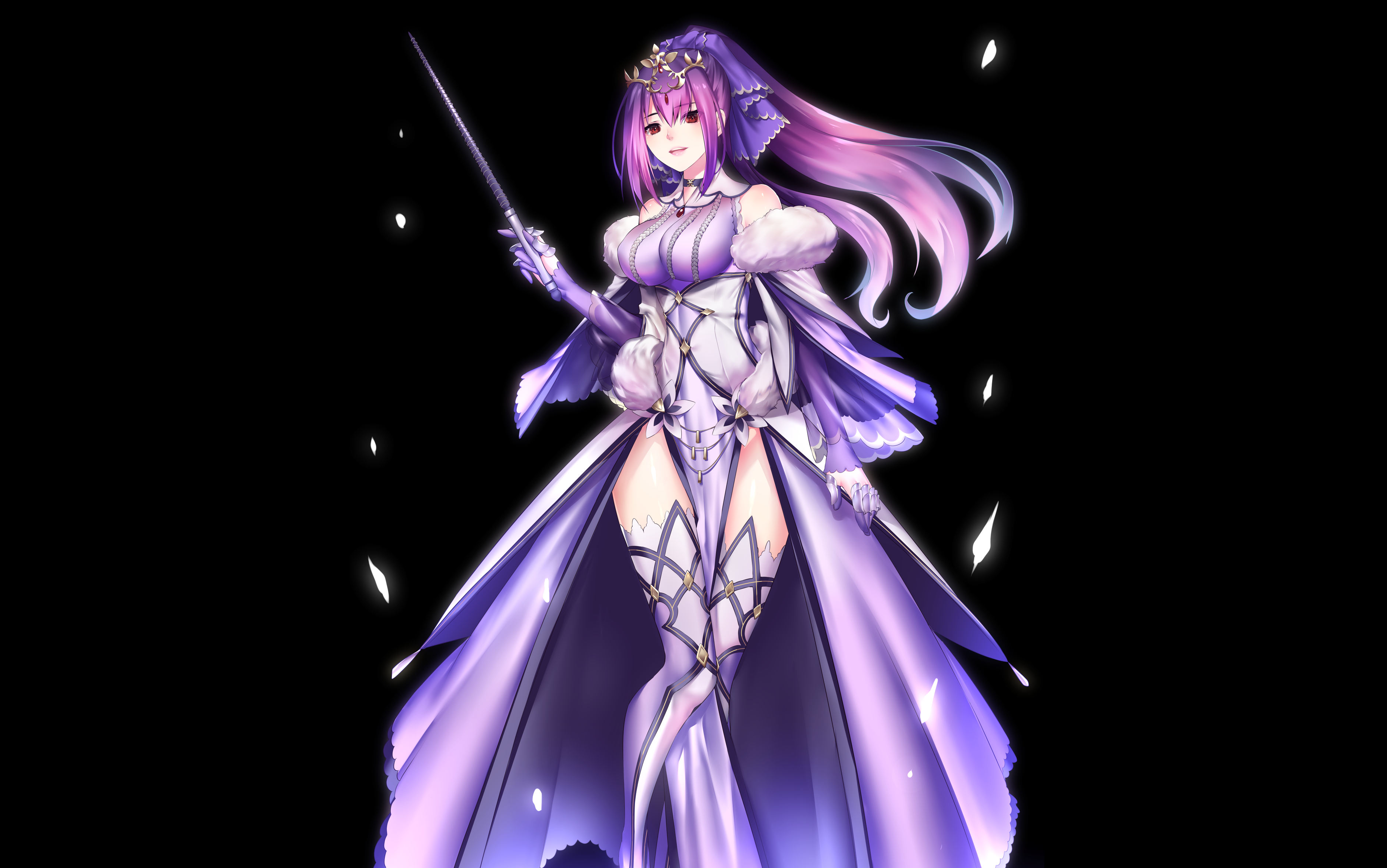Scathach from Fate/Grand Order HD Wallpaper