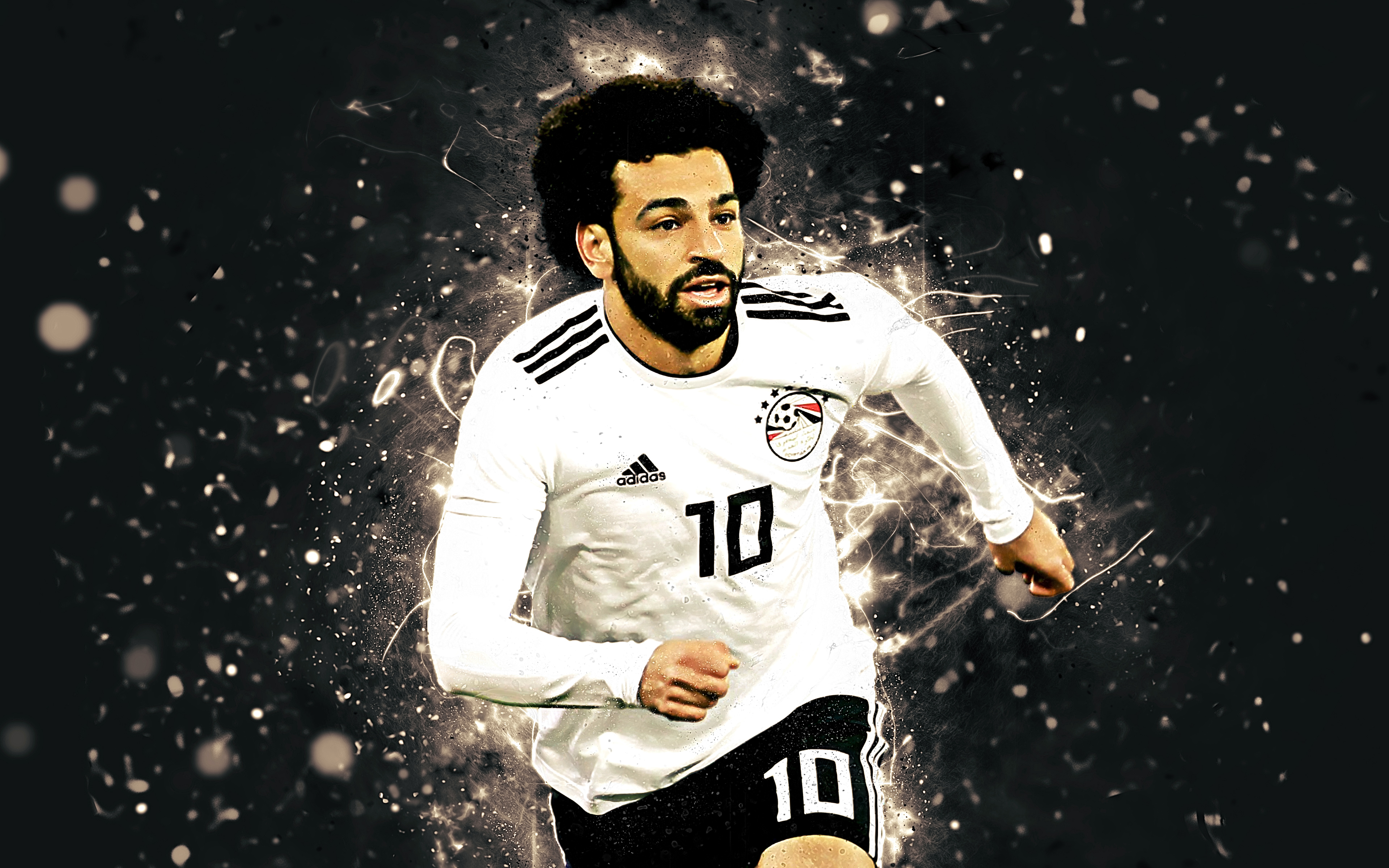 Mohamed Salah of Egypt National Football Team HD Wallpaper
