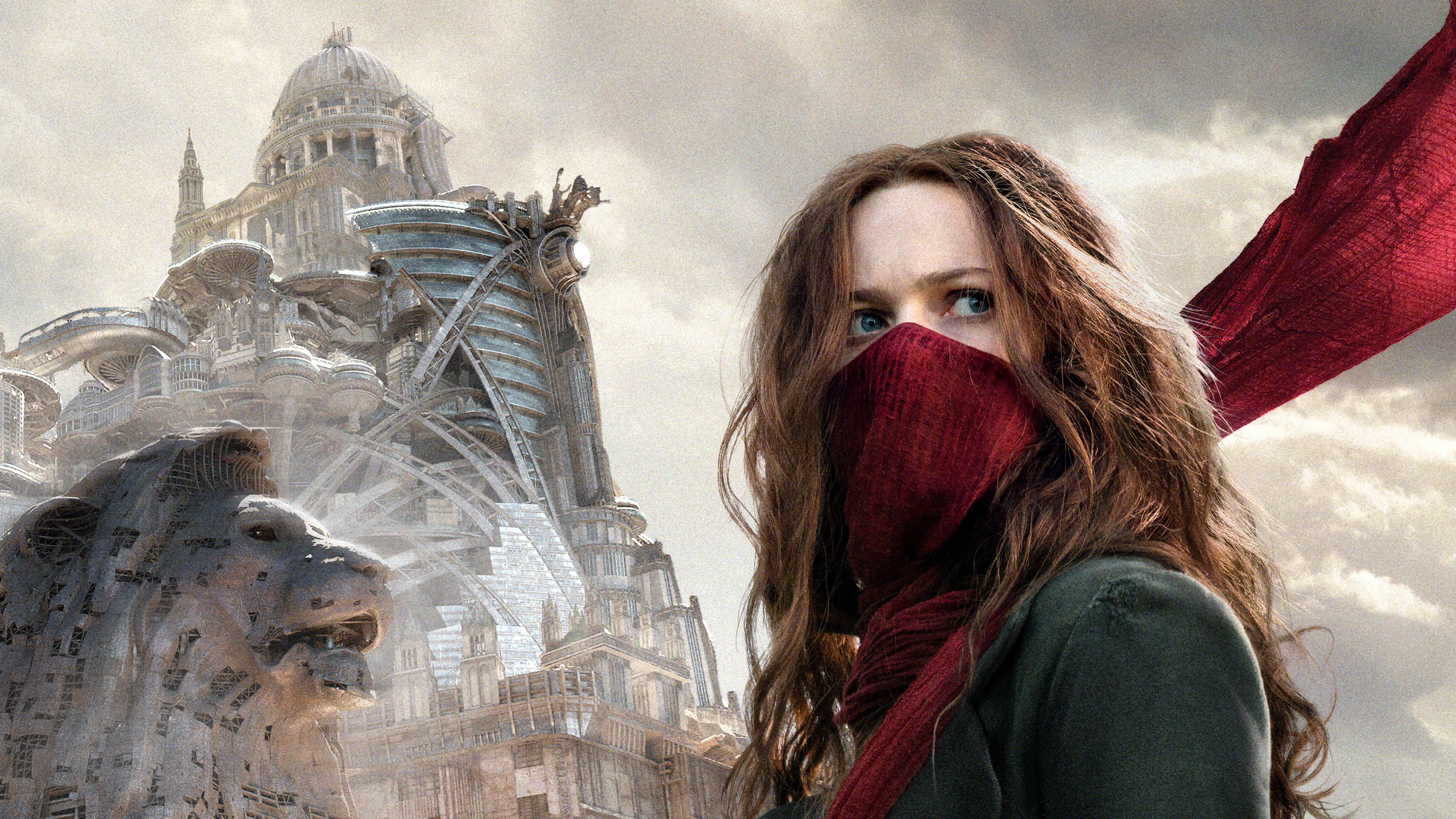 Hera Hilmar in Mortal Engines HD Wallpaper