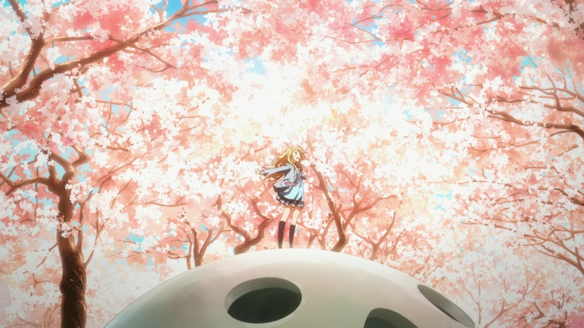 Kaori Miyazono from Your Lie in April HD Wallpaper