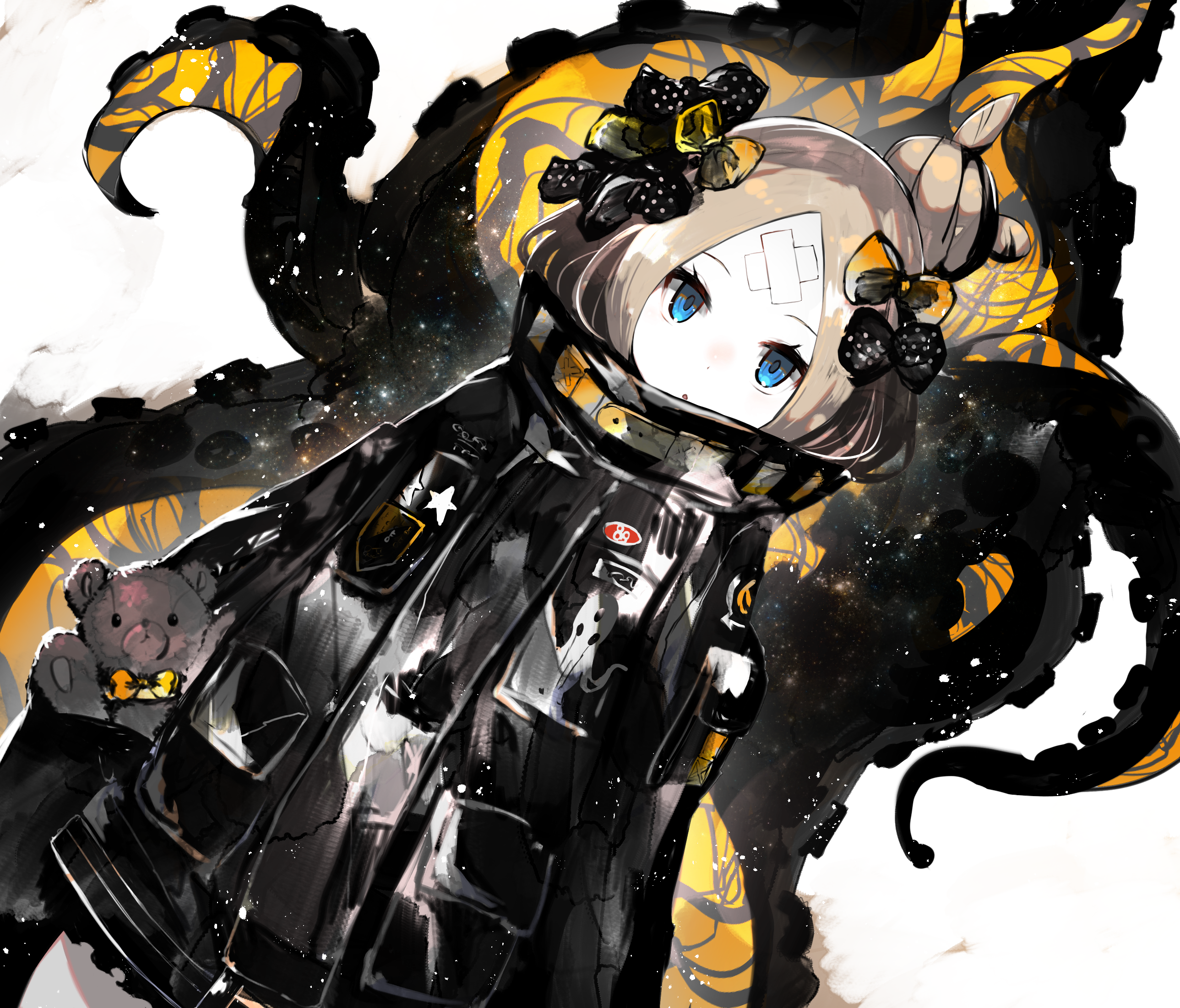 Abigail Williams from Fate/Grand Order with tentacles HD Wallpaper