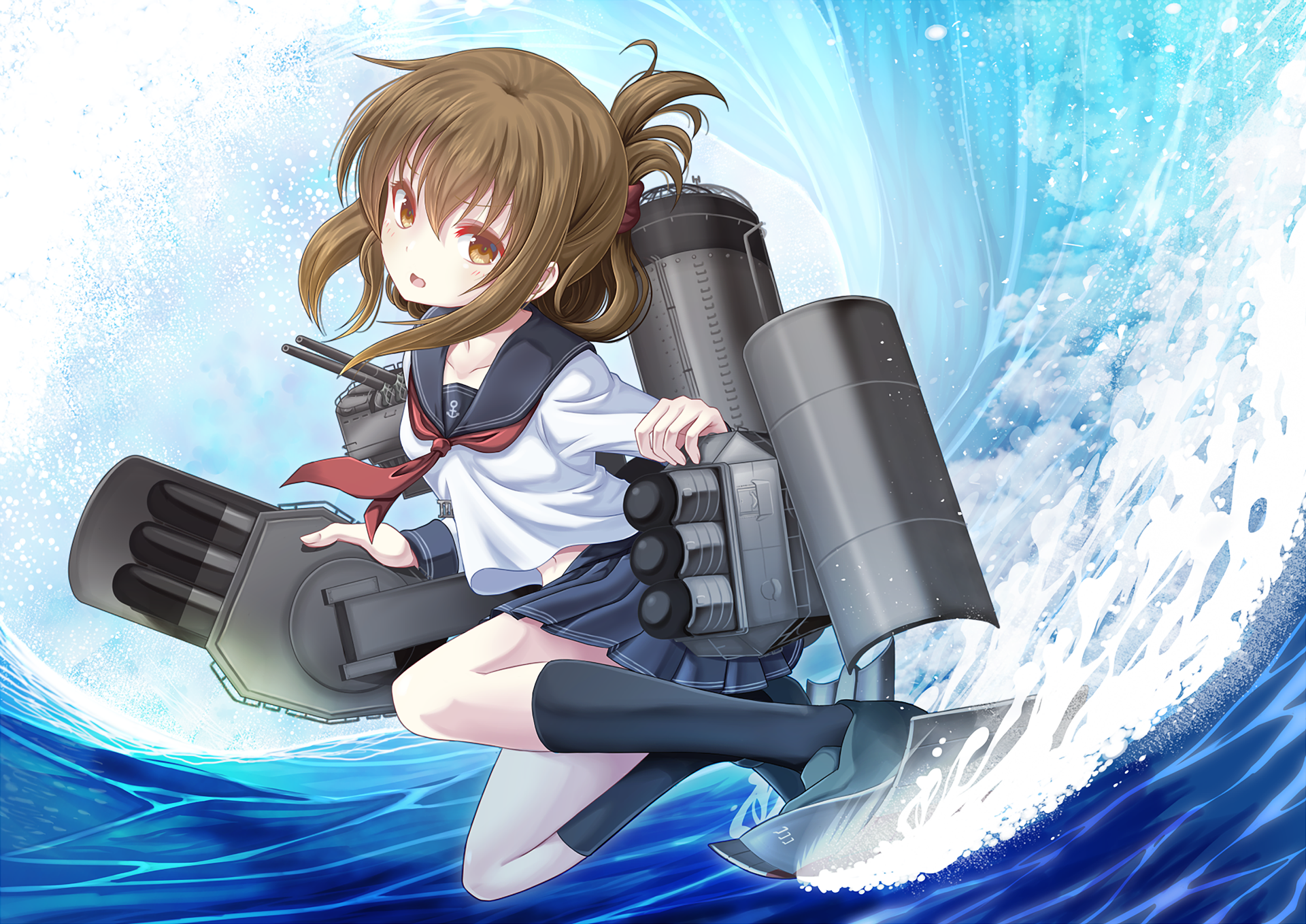 Inazuma from Kantai Collection HD Wallpaper