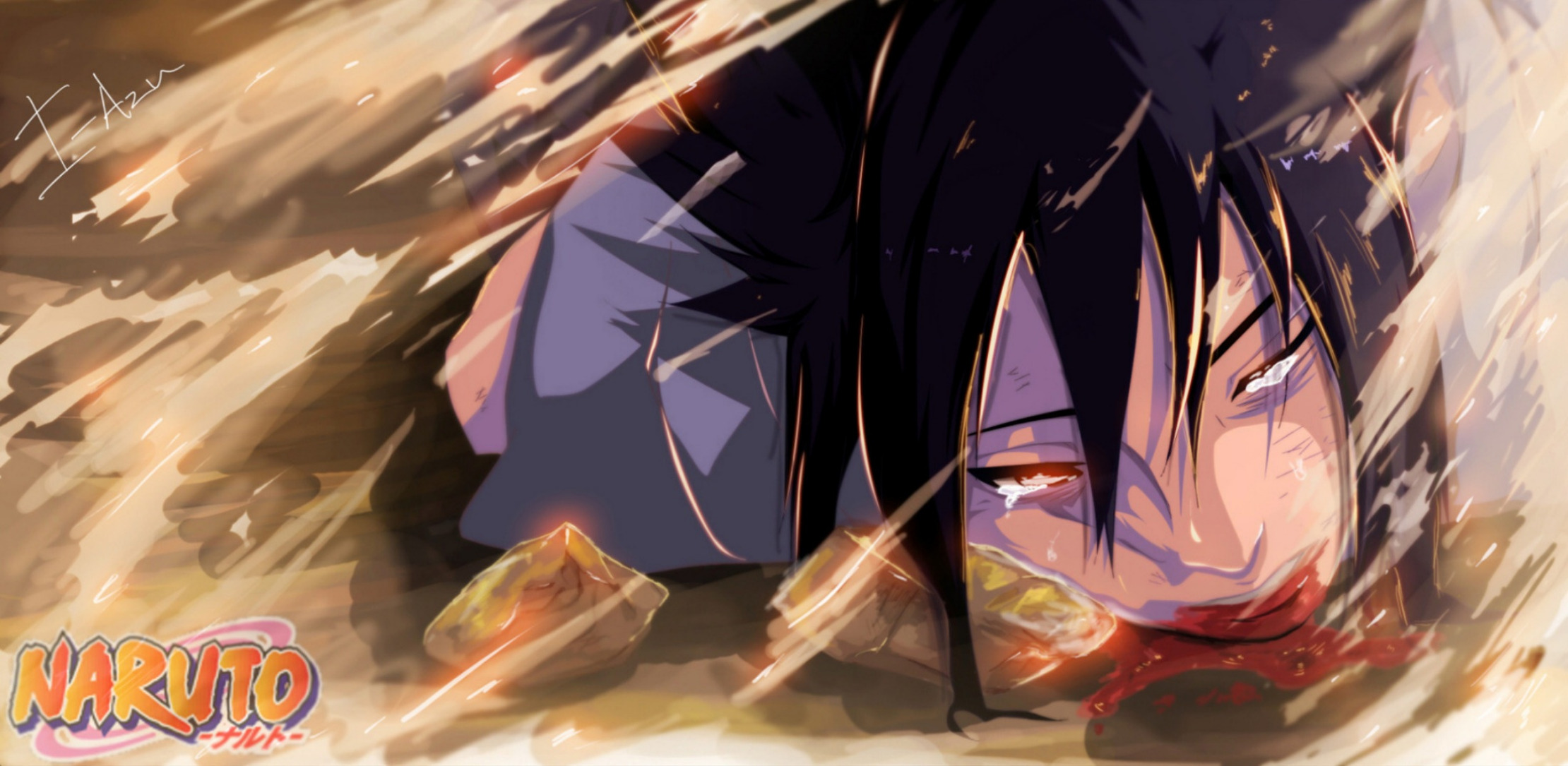 Sasuke Uchiha from Naruto HD Wallpaper