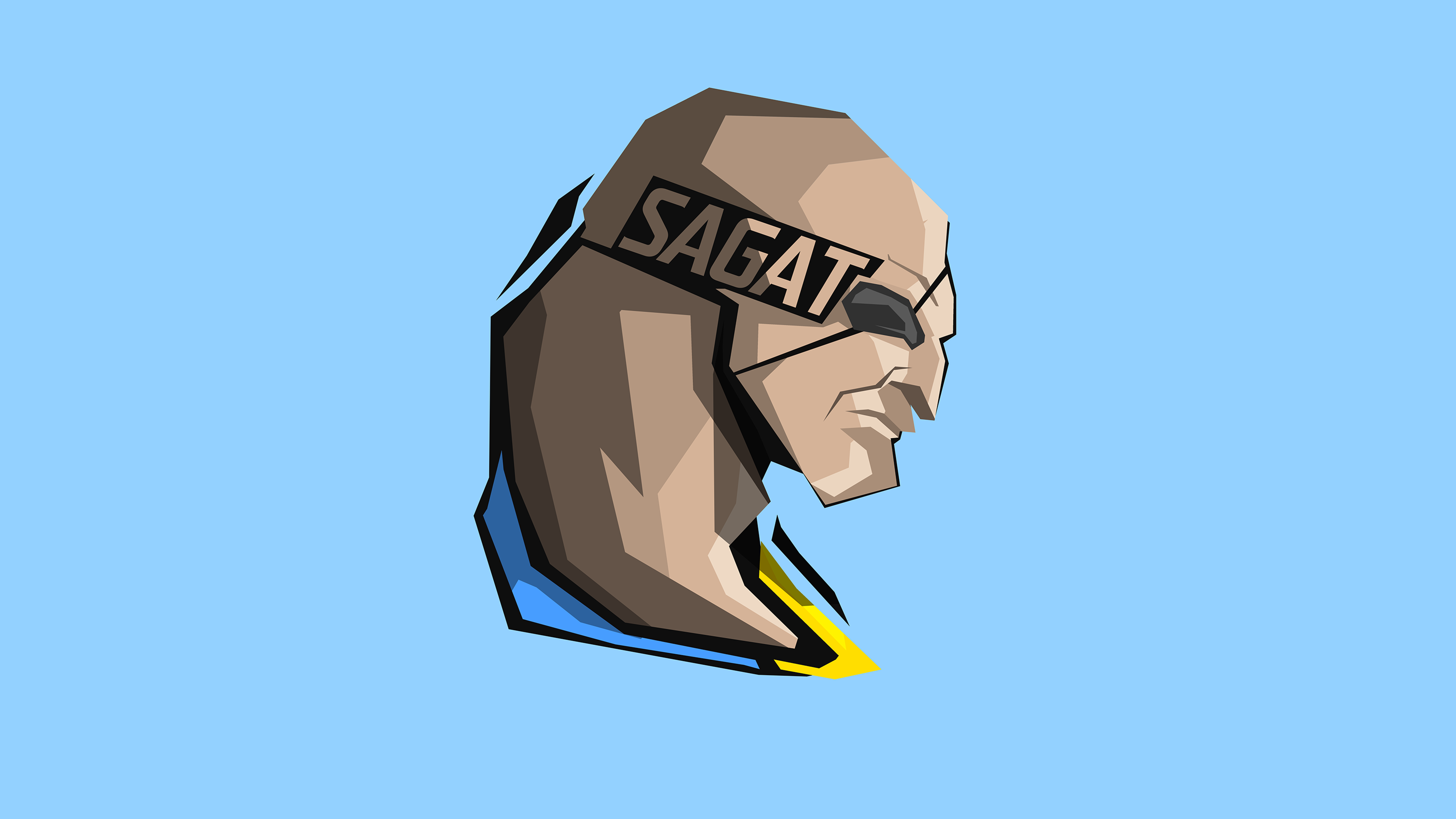 Sagat from Street Fighter HD Wallpaper