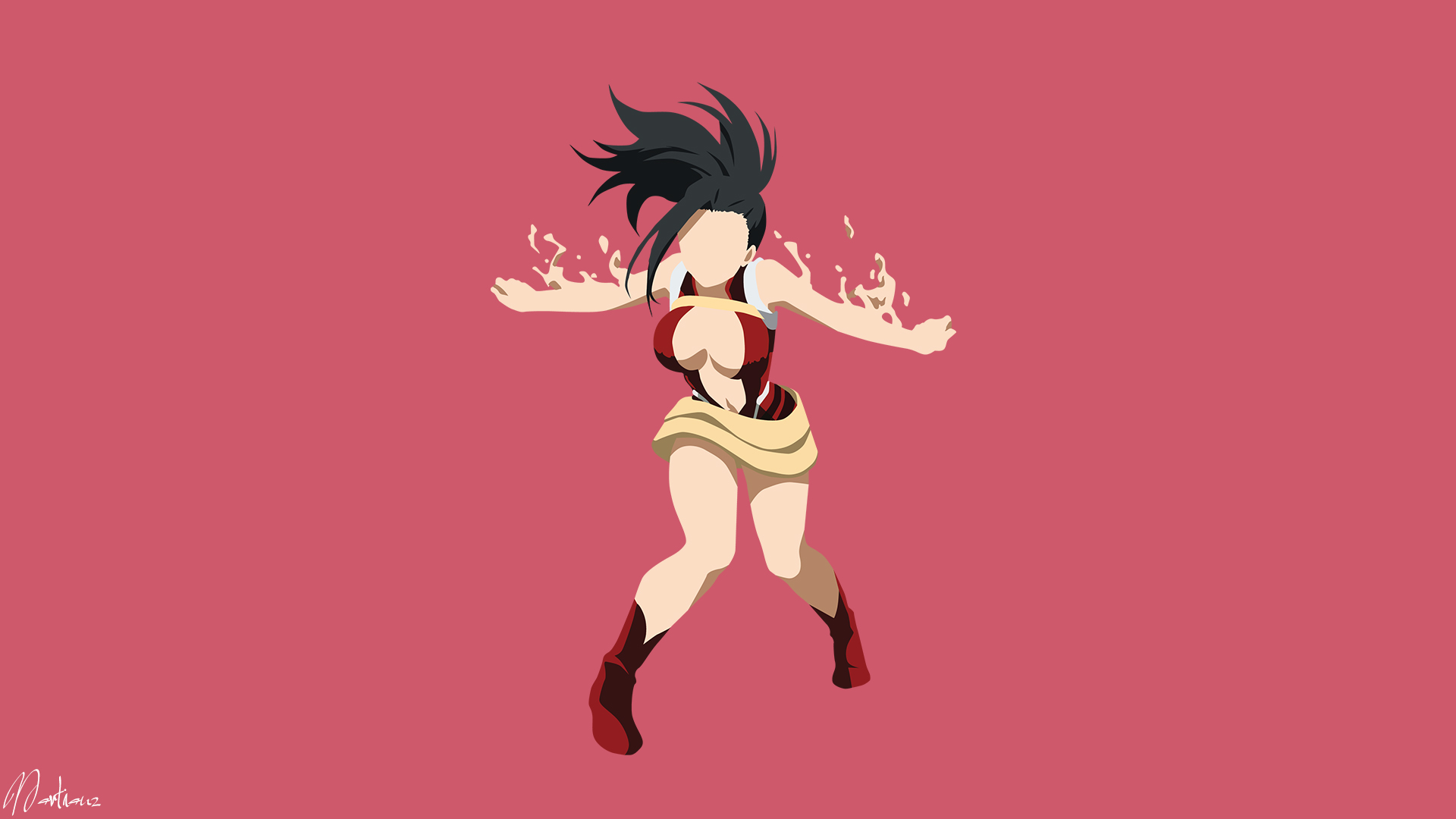 Momo Yaoyorozu from My Hero Academia HD Wallpaper