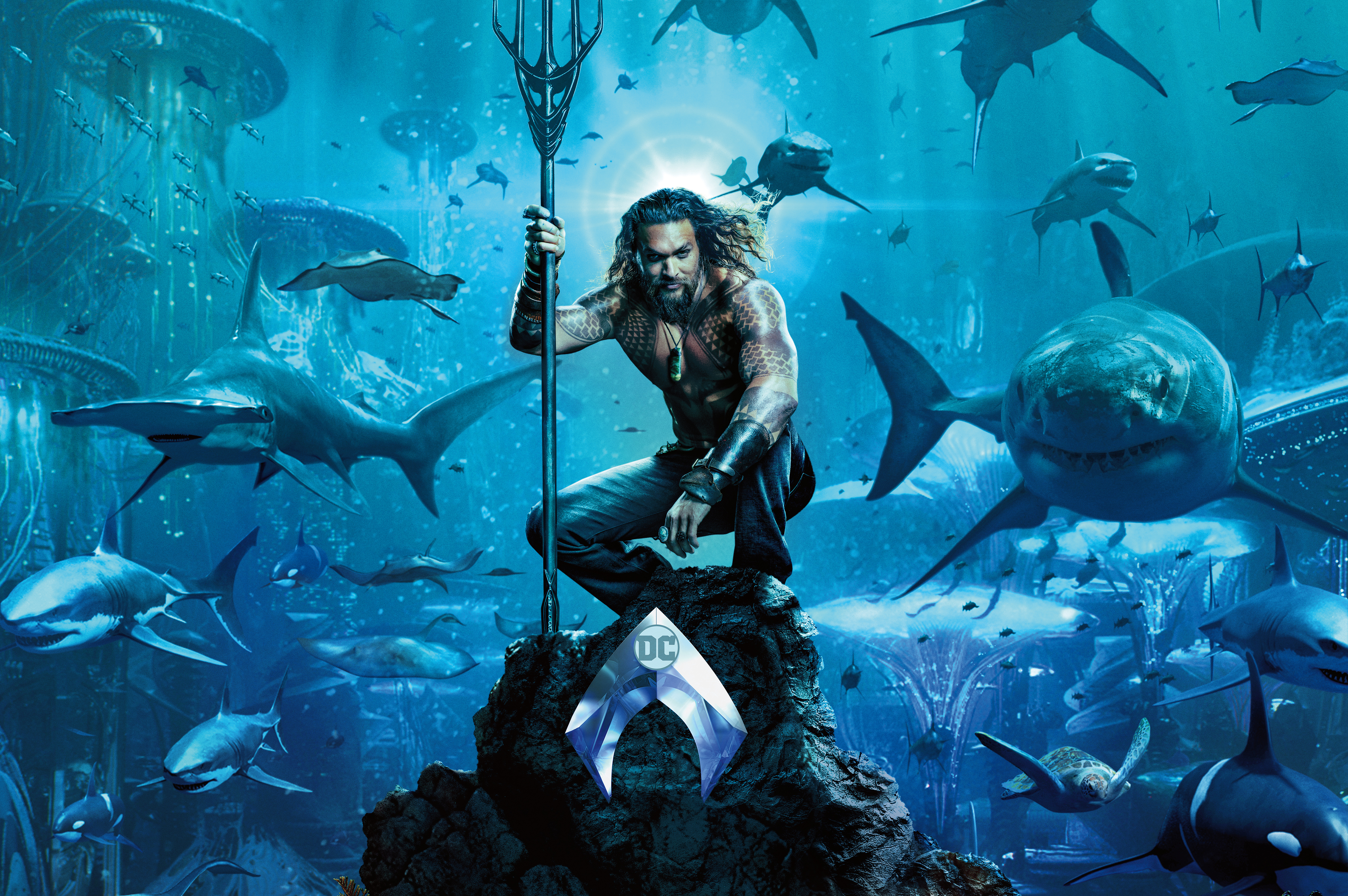 Aquaman from DC Comics with Jason Momoa HD Wallpaper