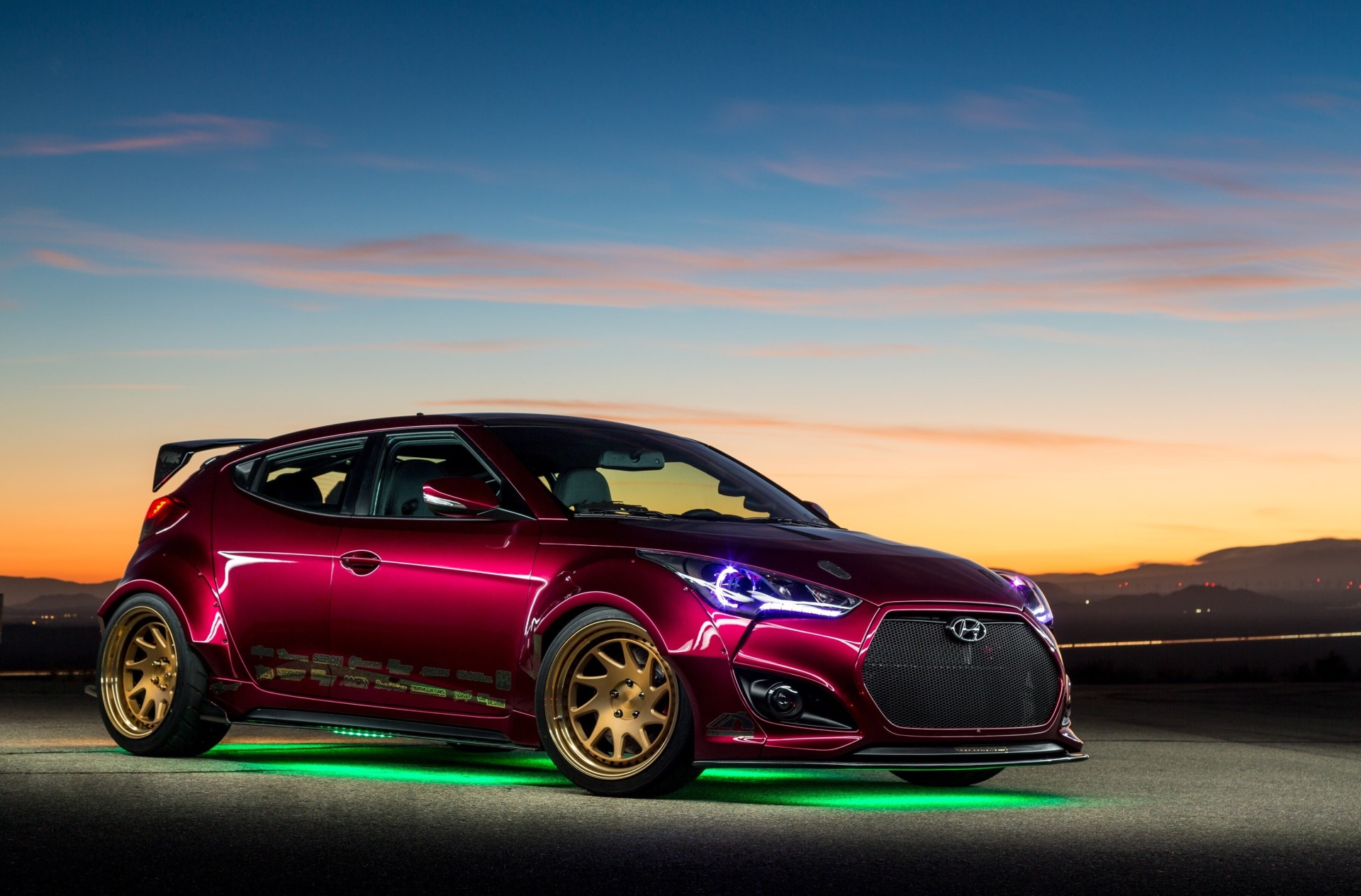 Hyundai Veloster Gurnade Concept Car HD Wallpaper