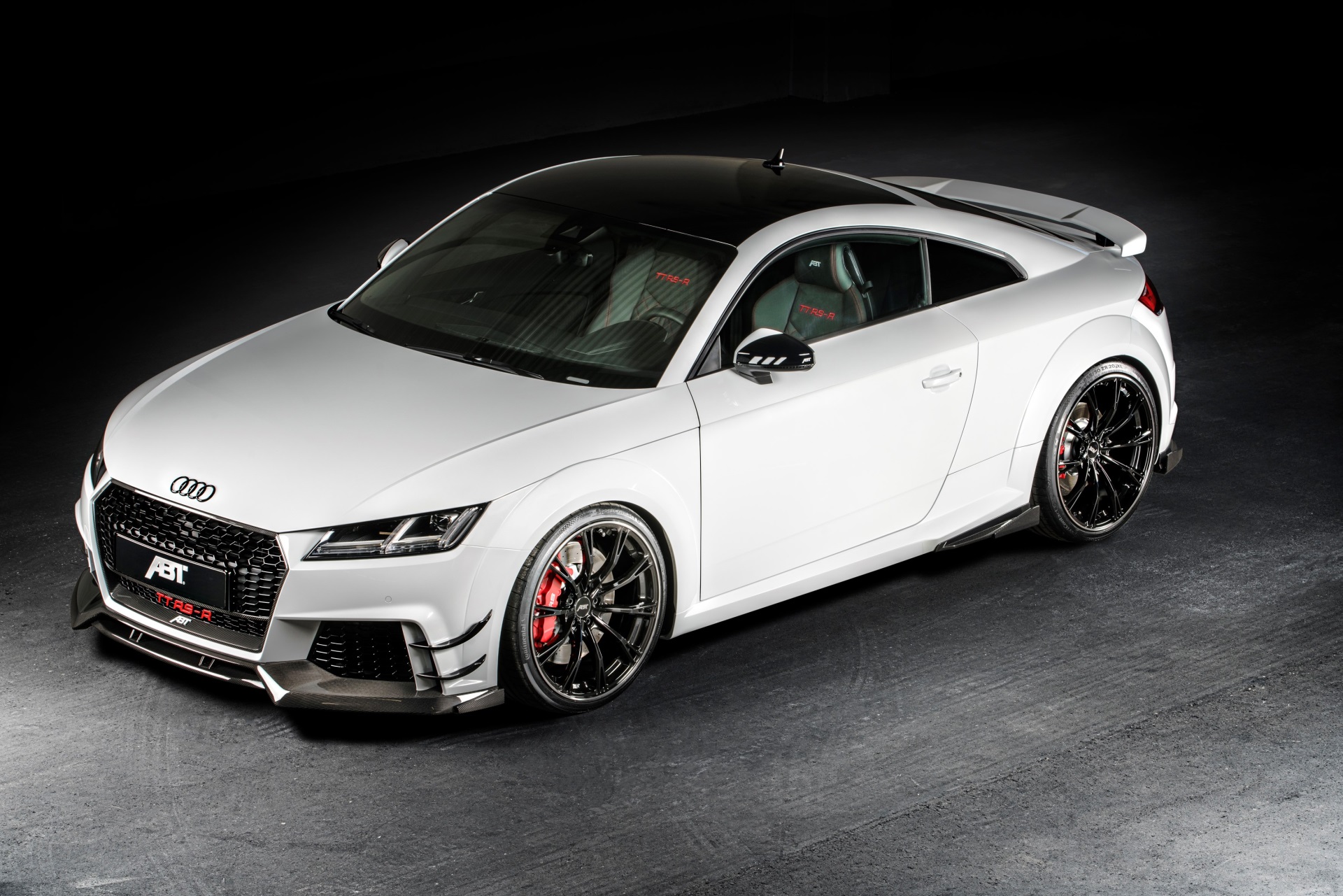 White ABT Audi TT RS-R Coupe HD Wallpaper
