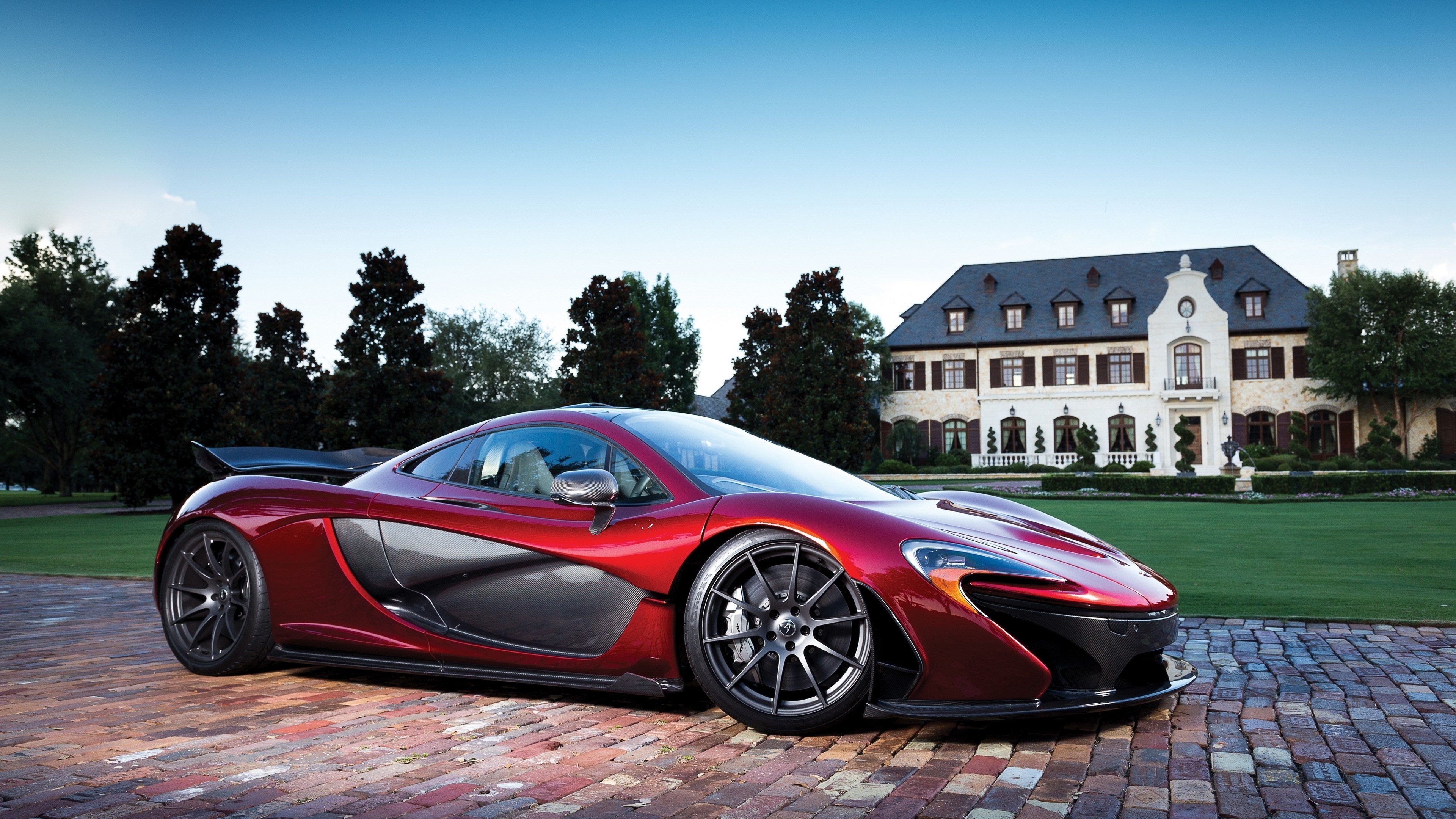 Red McLaren P1 4K HD Wallpaper