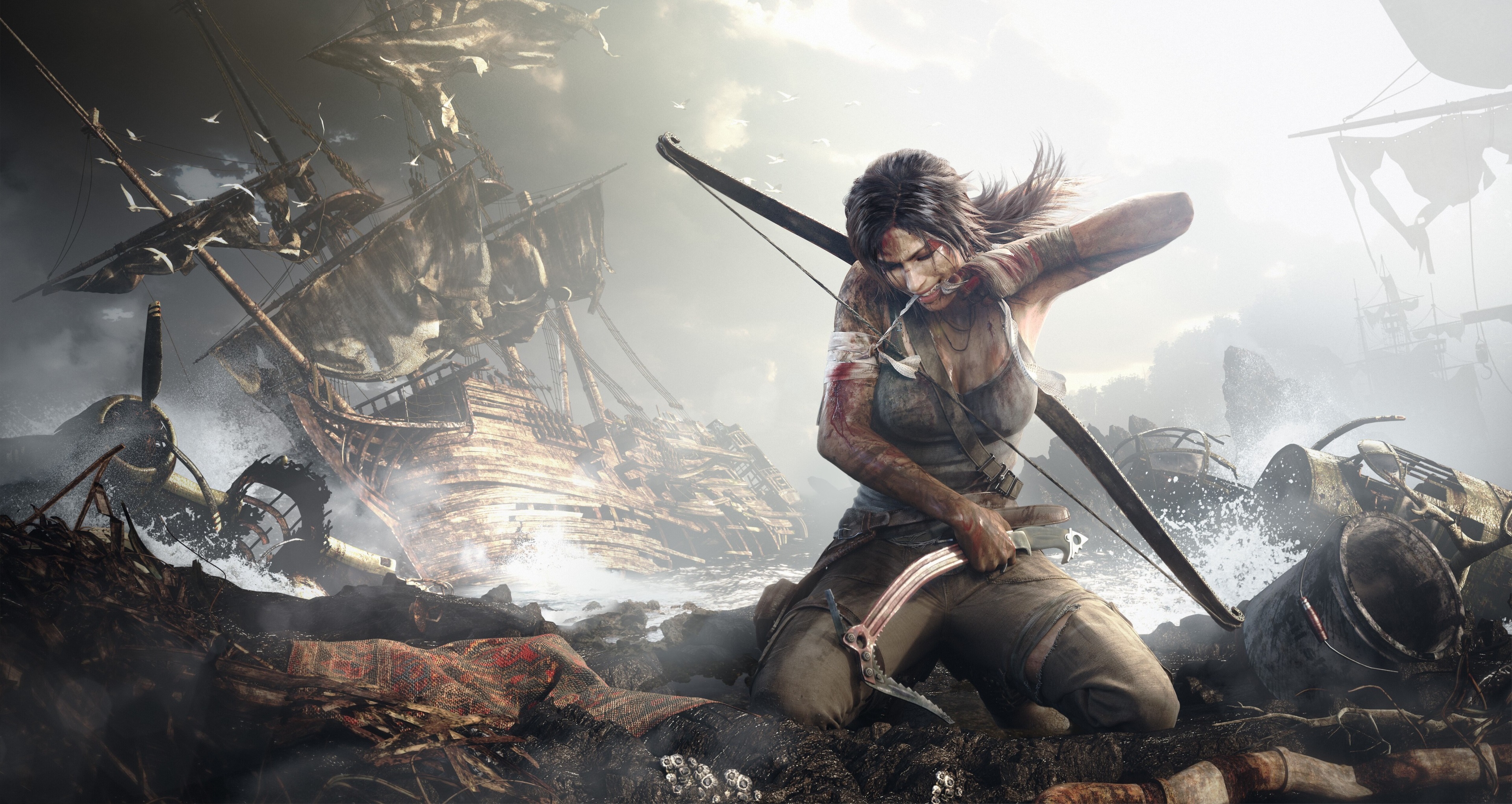 Lara Croft from Rise of the Tomb Raider 4K HD Wallpaper