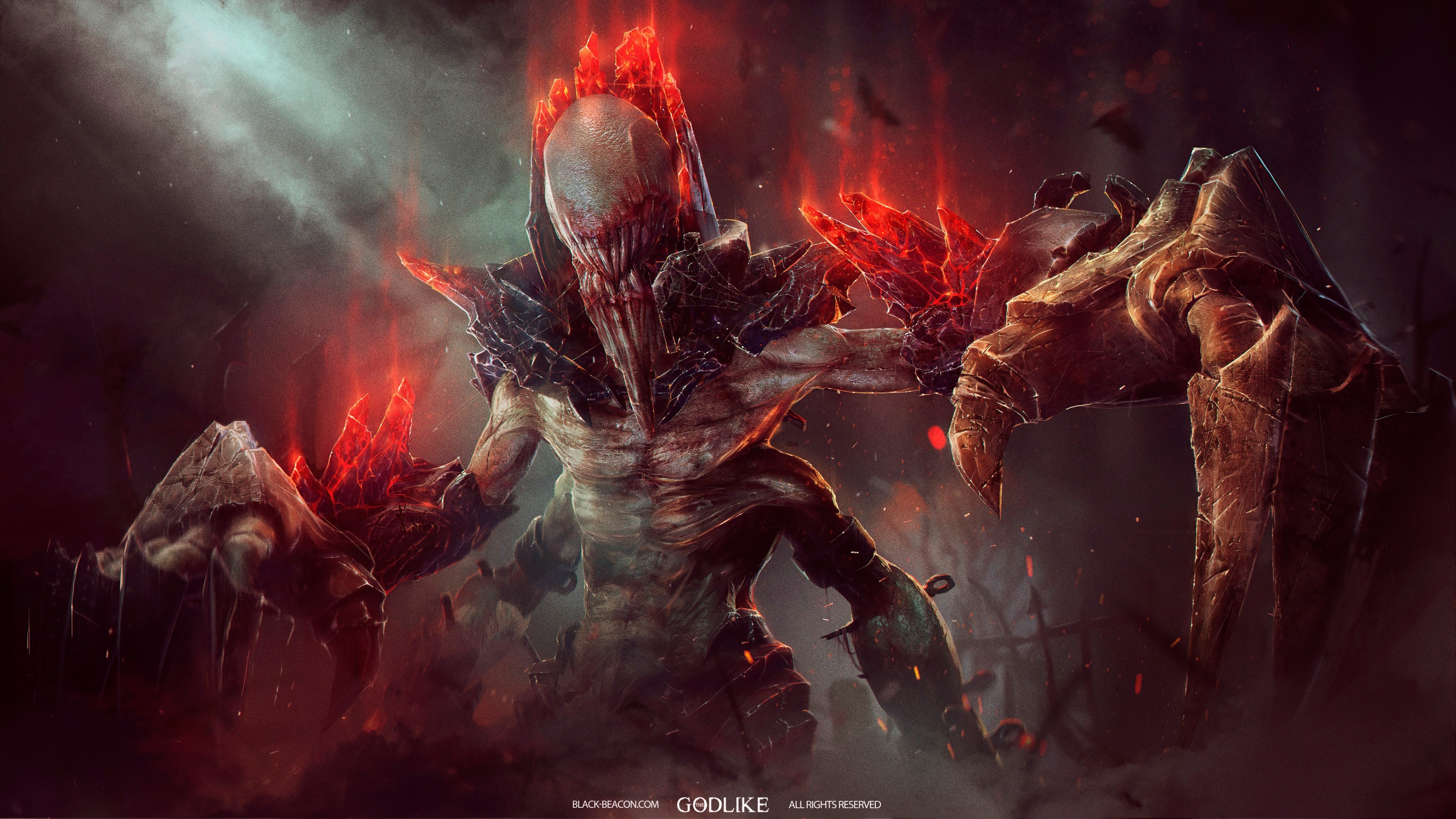 Godlike Firstborn Vampire 4K HD Wallpaper