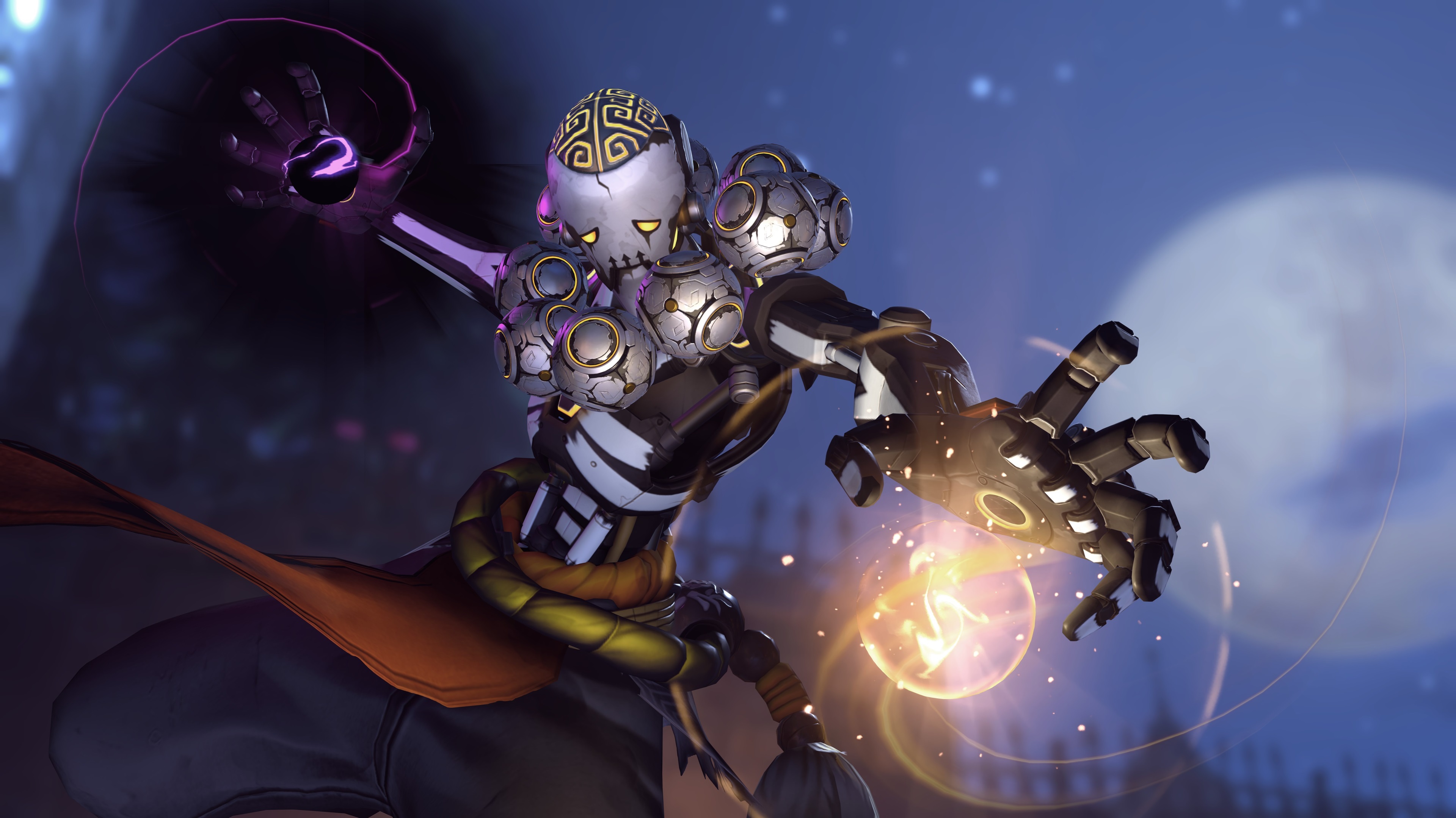 Zenyatta from Overwatch 4K HD Wallpaper