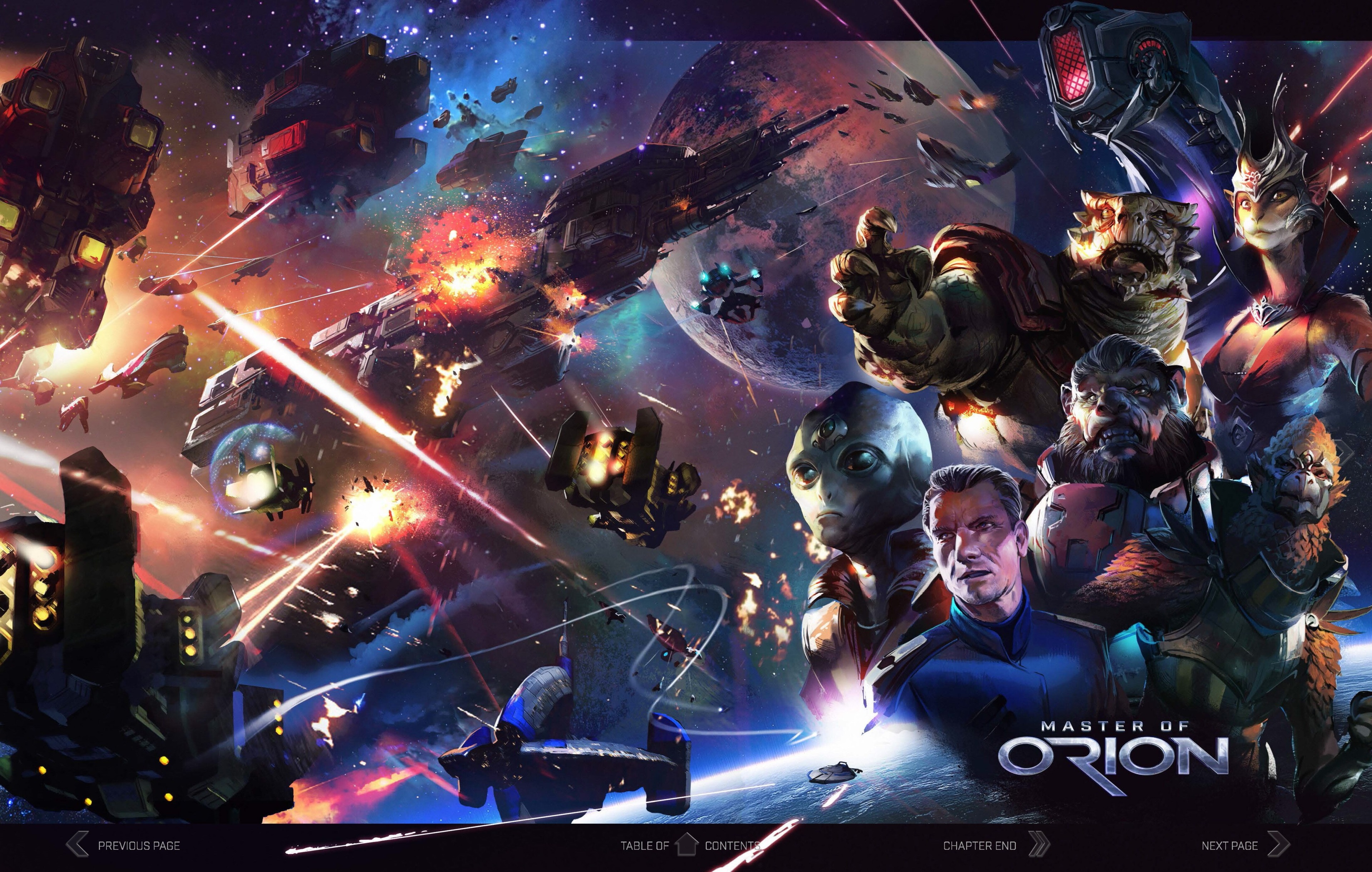 Master of Orion 4K HD Wallpaper