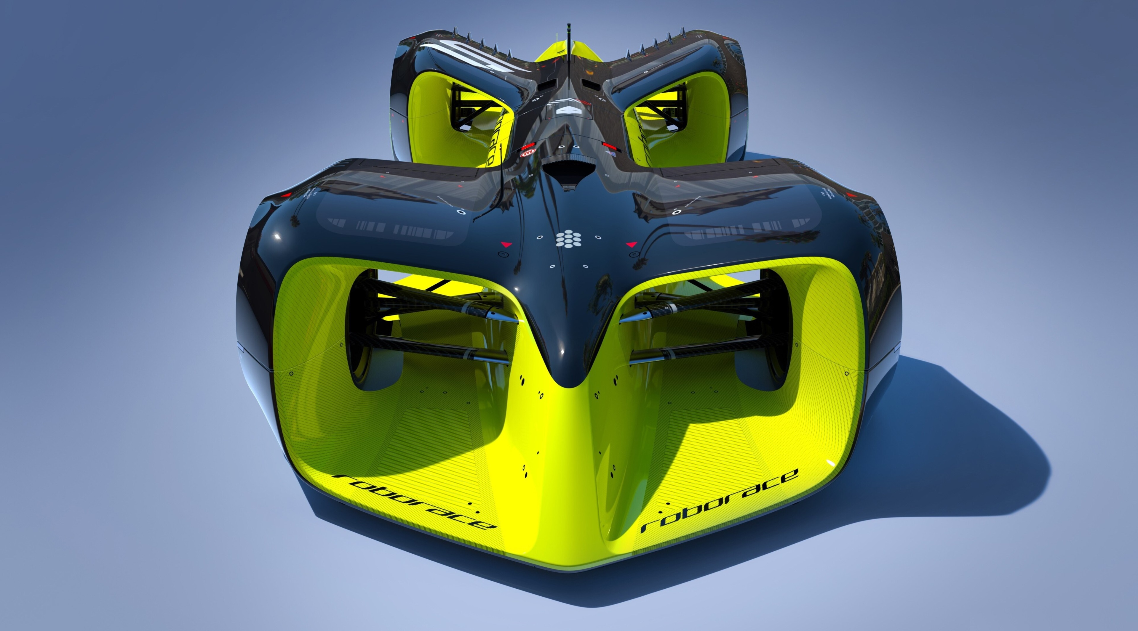 Roborace 4K car HD Wallpaper
