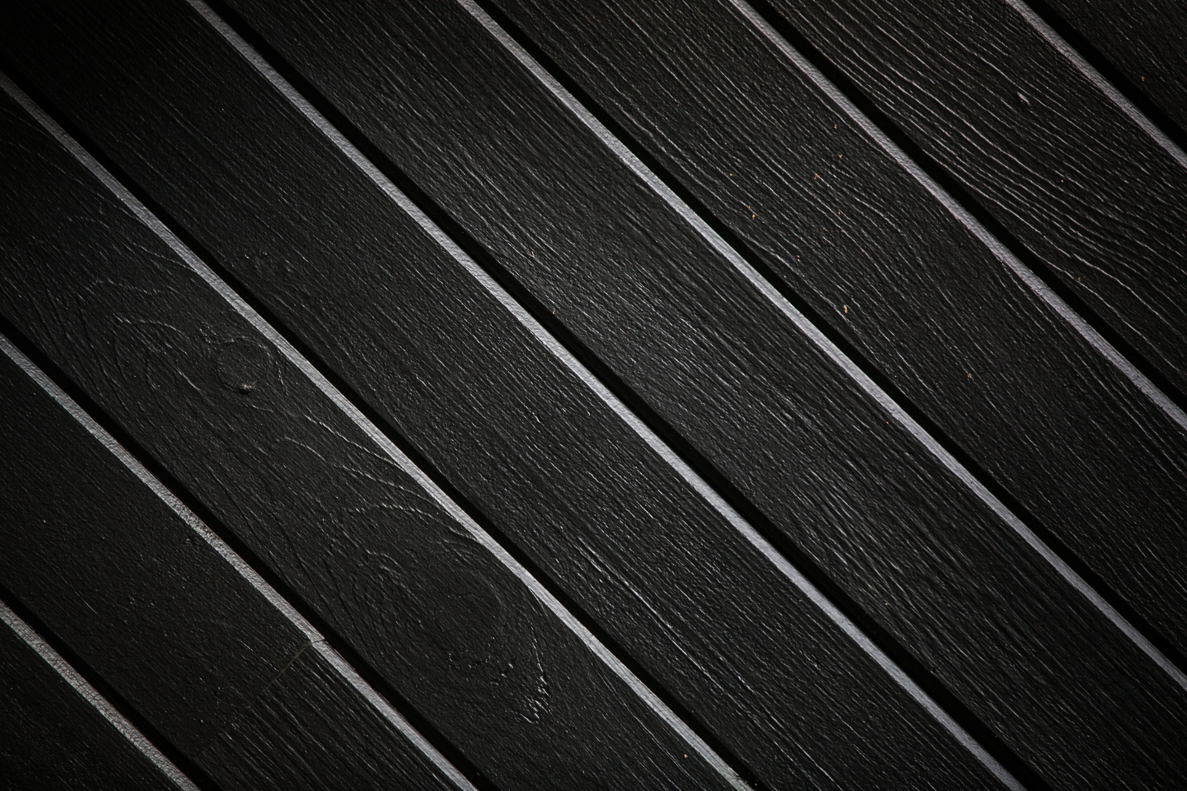 Dark wood planks texture 4K HD Wallpaper