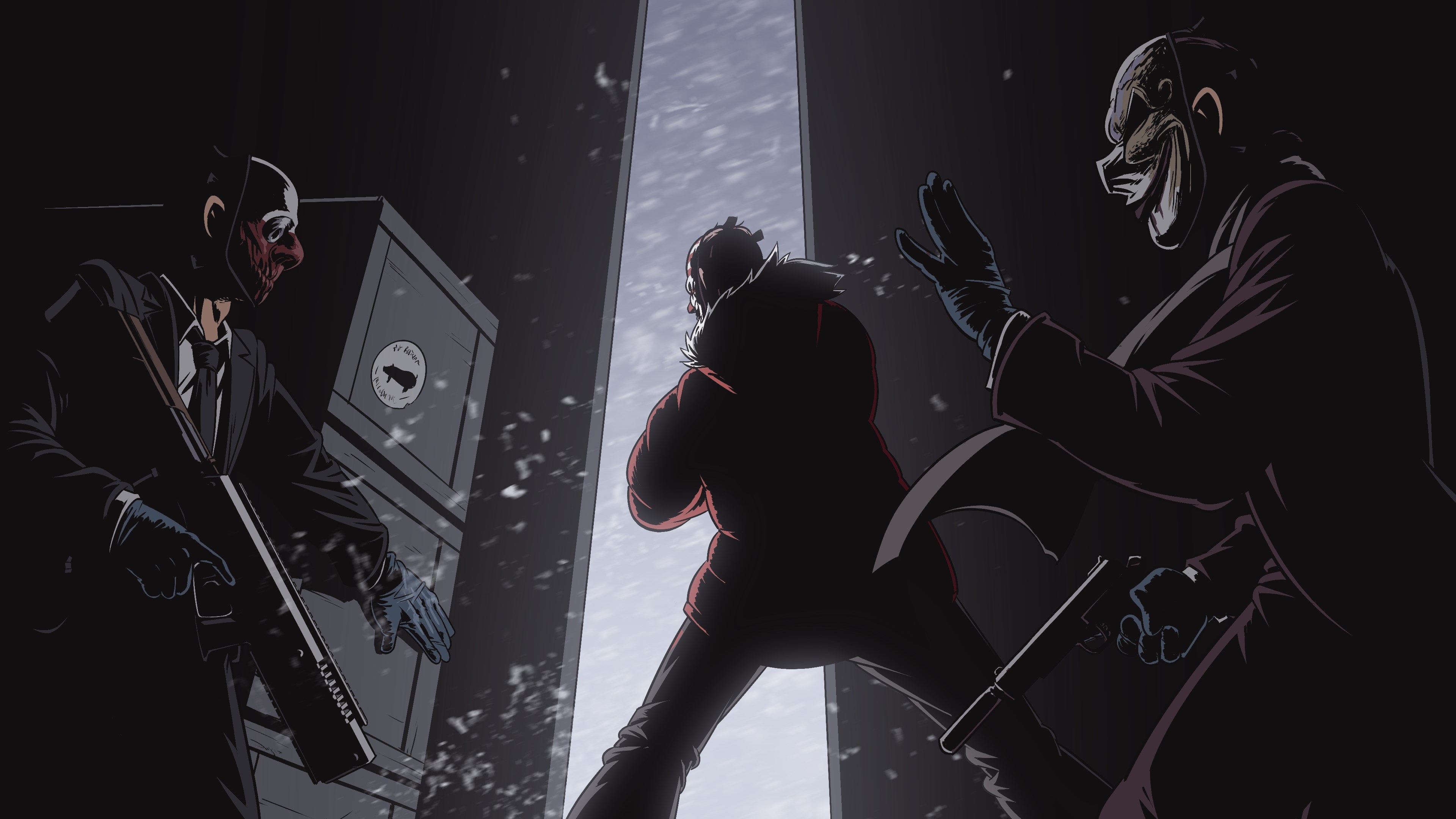 Payday 2 4K HD Wallpaper
