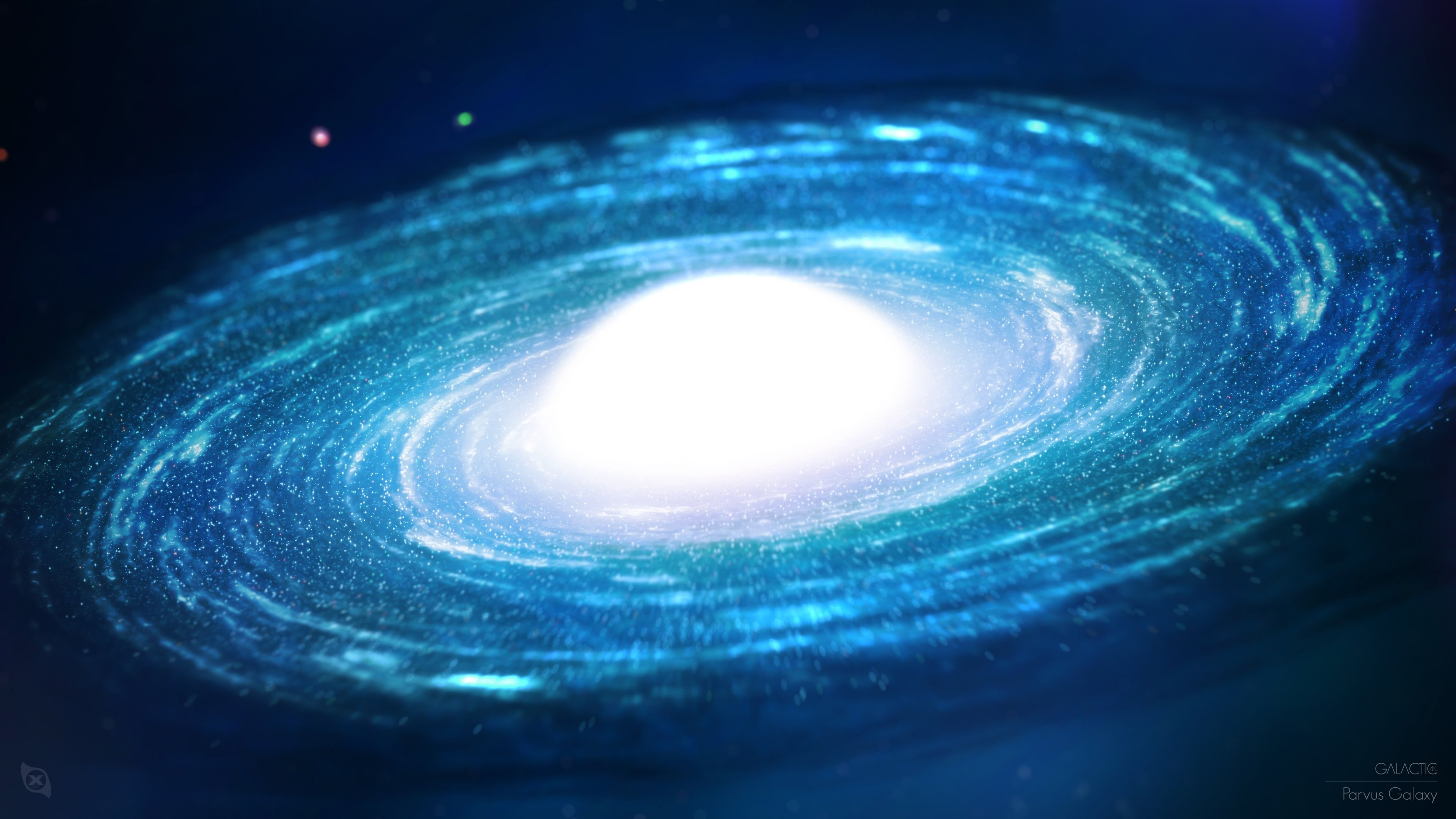 4K Galaxy Parvus Galaxy HD Wallpaper