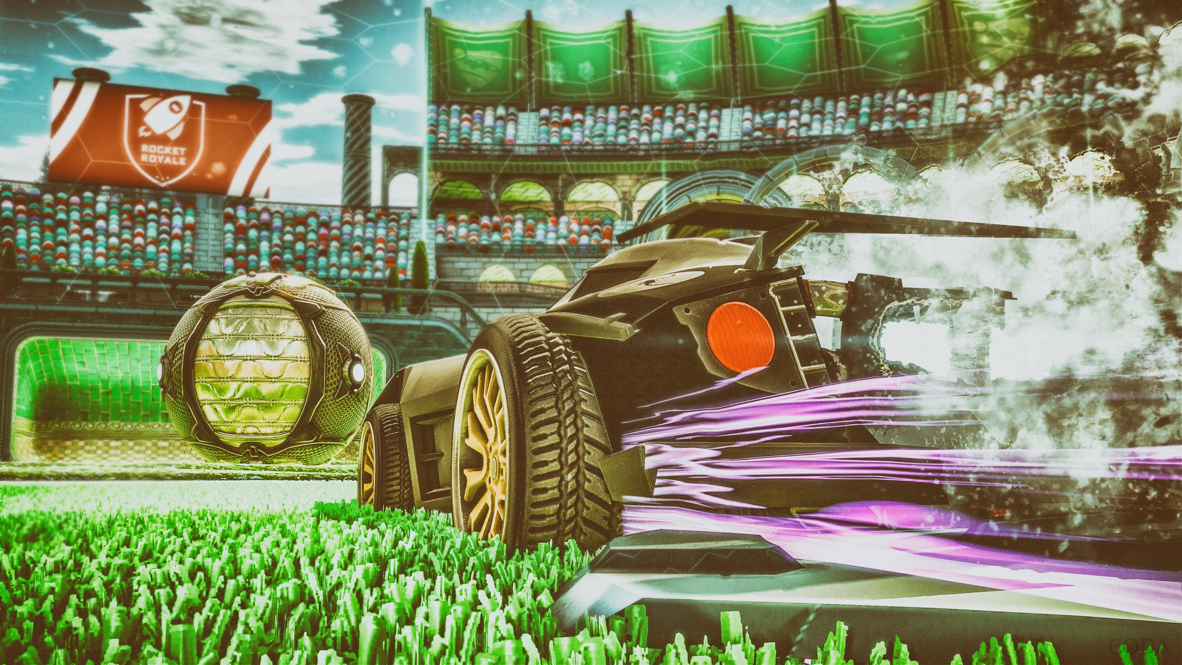 Rocket League 4K HD Wallpaper
