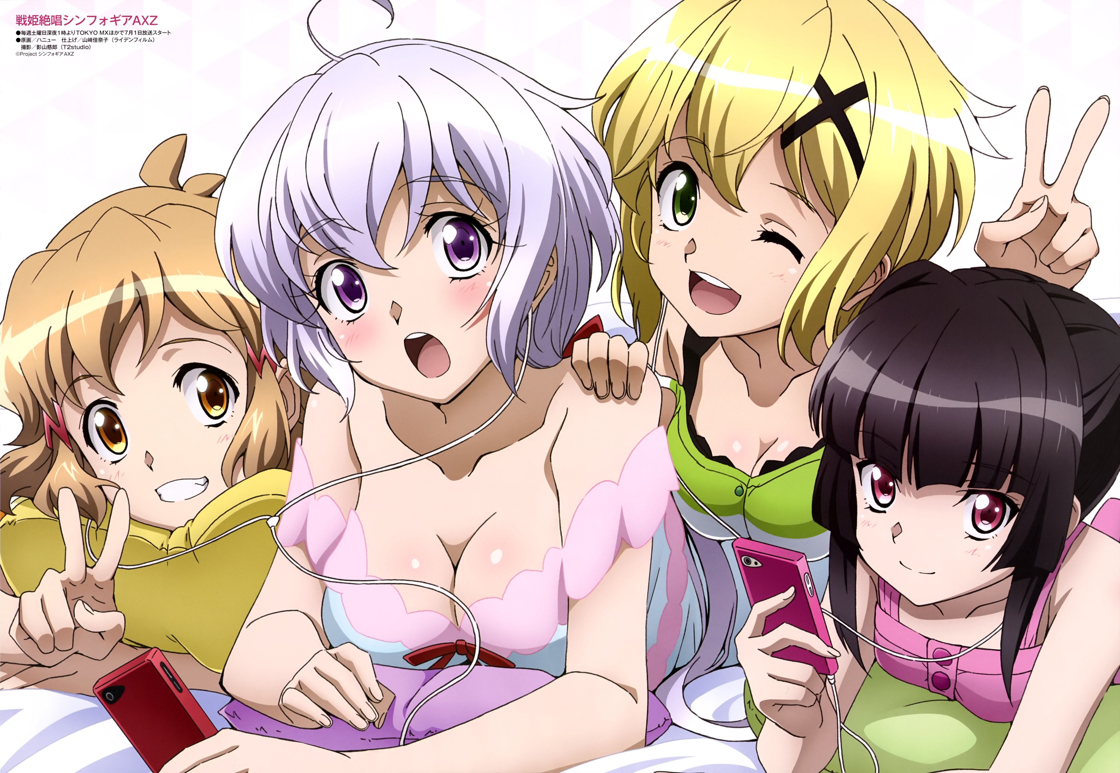 Senki Zesshou Symphogear AXZ 4K HD Wallpaper