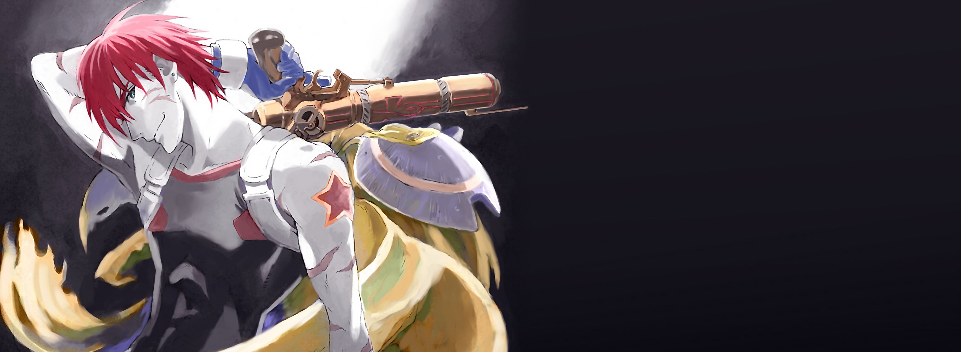 Gene Starwind and Melfina from Outlaw Star HD Wallpaper