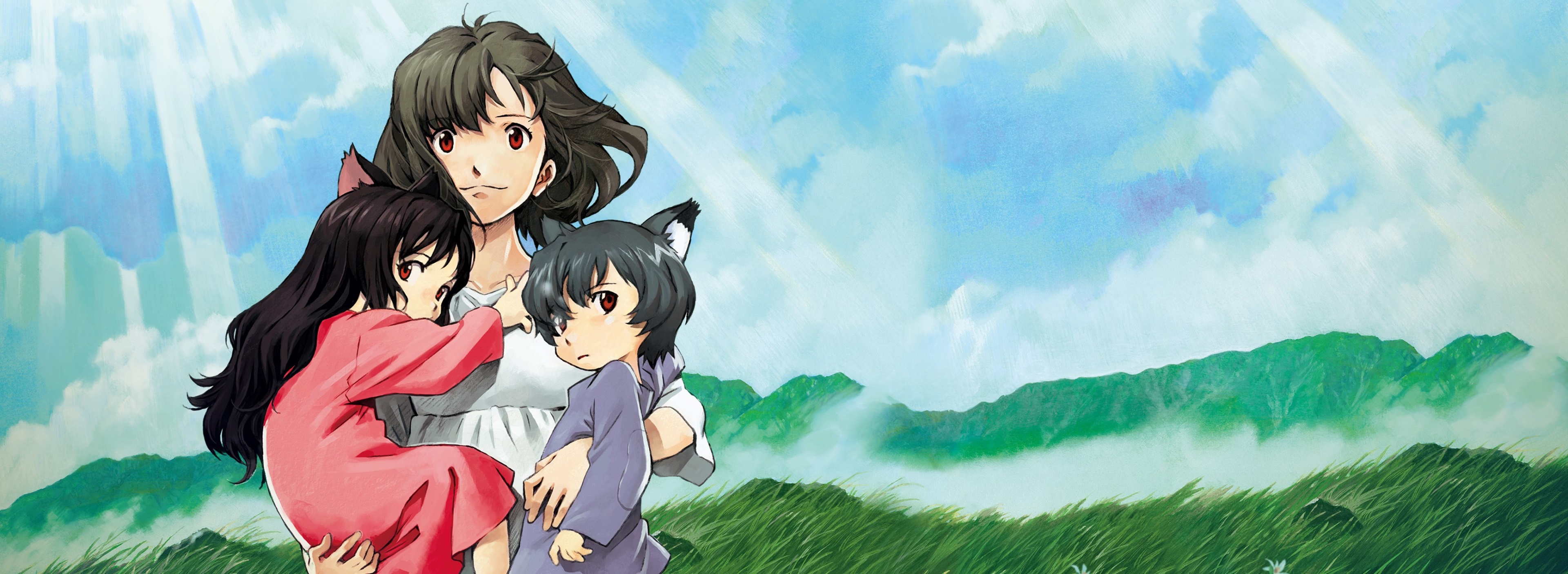 Wolf Children 4K HD Wallpaper