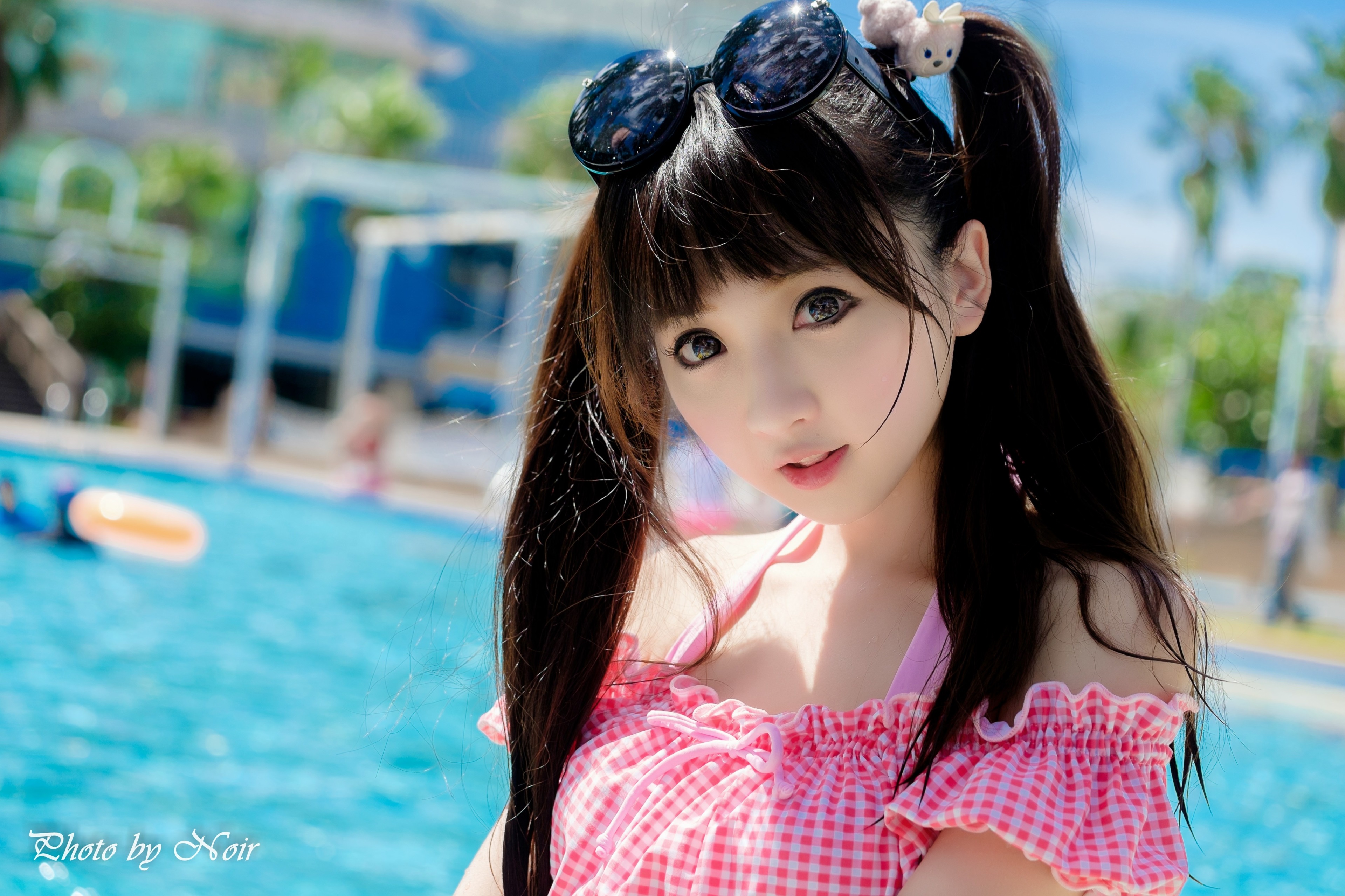 4K Portrait of Pretty Asian Woman HD Wallpaper