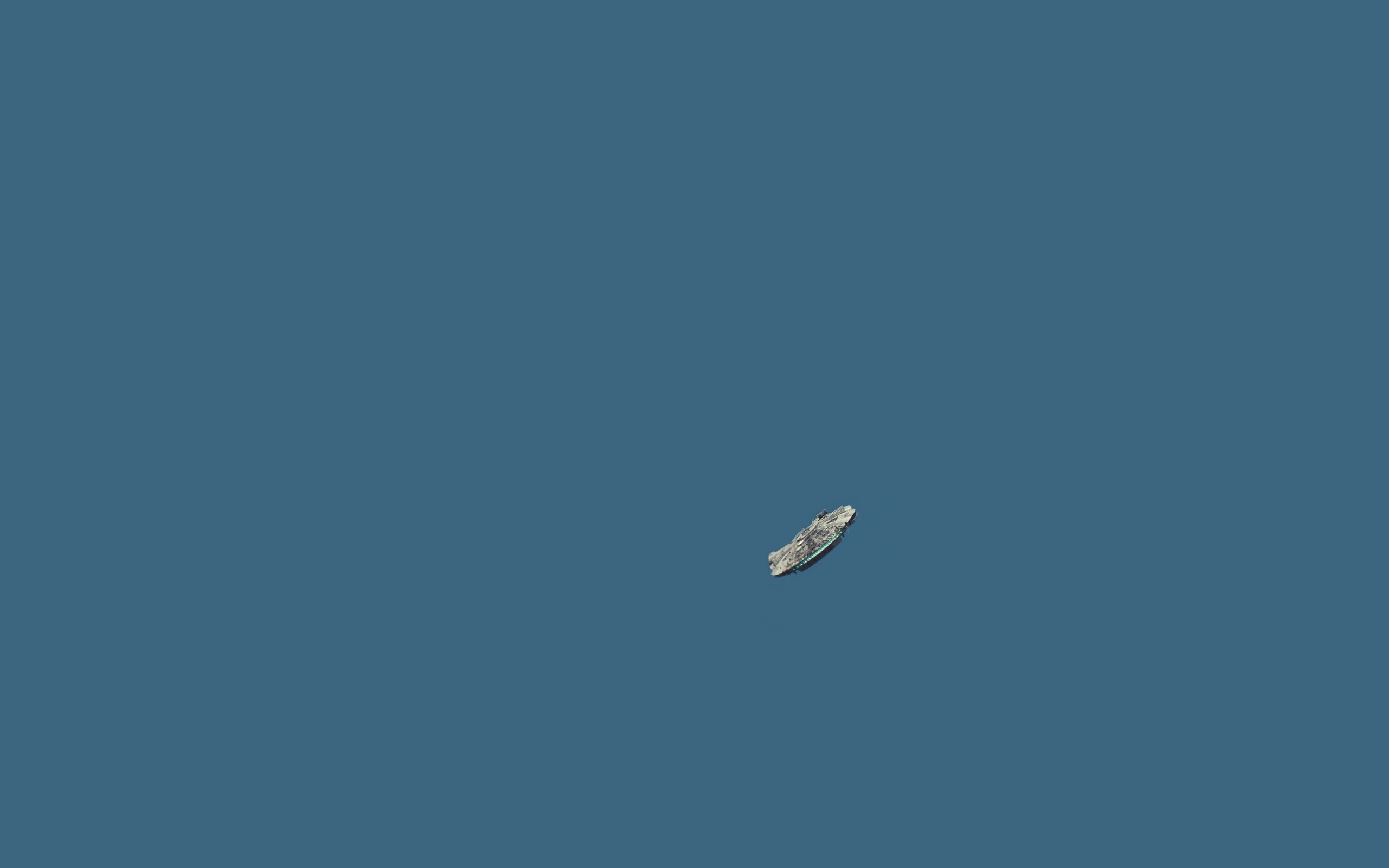 star wars millennium falcon minimalism spaceship HD Wallpaper