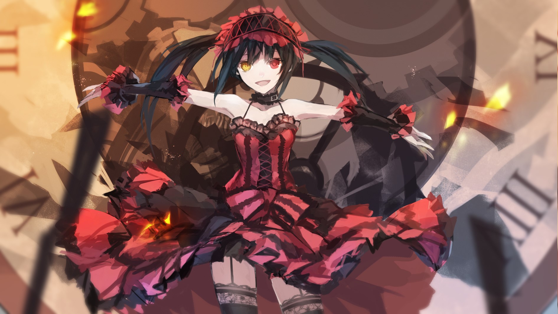 Kurumi Tokisaki from Date A Live HD Wallpaper