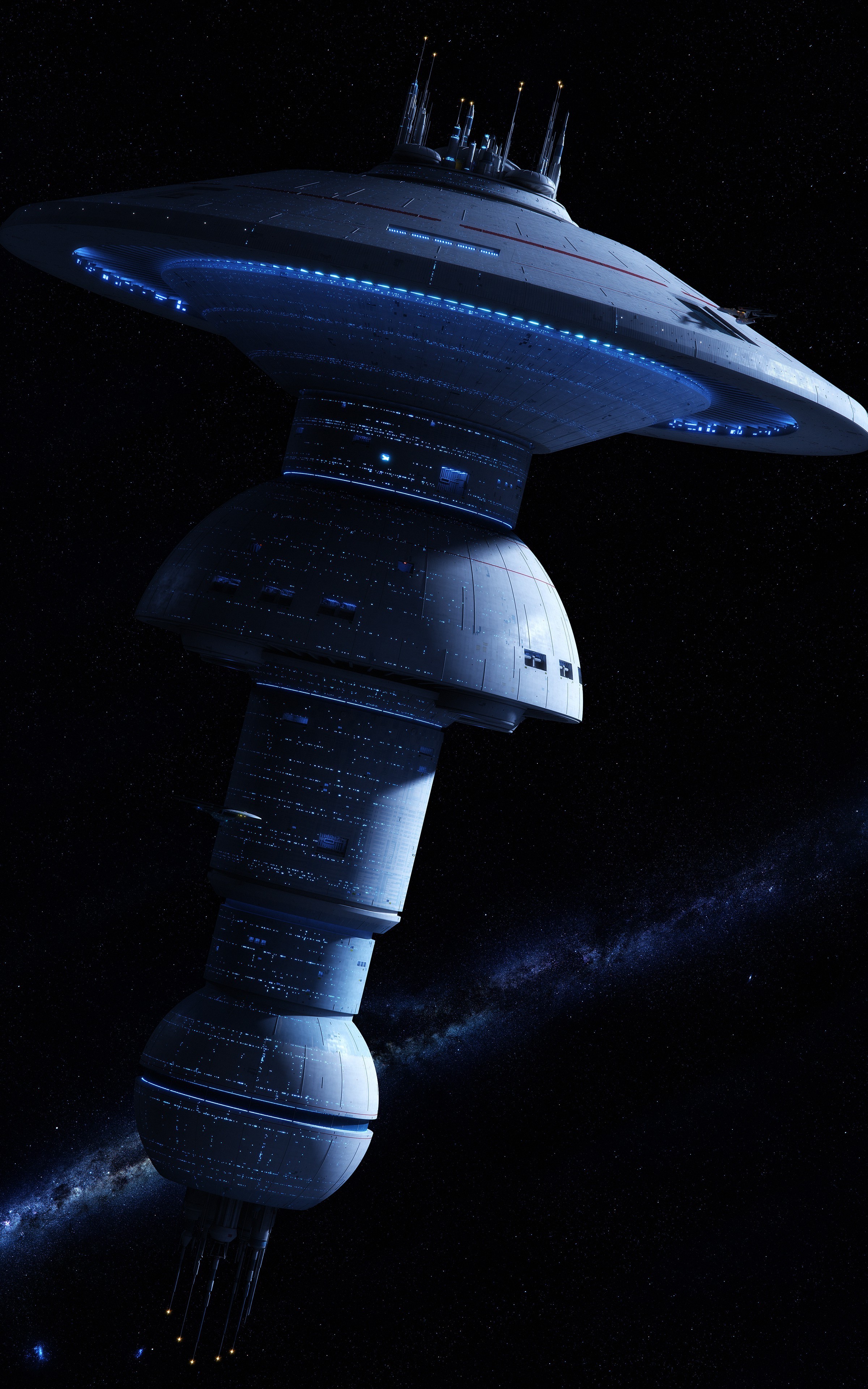 Star Trek Space Station HD Wallpaper