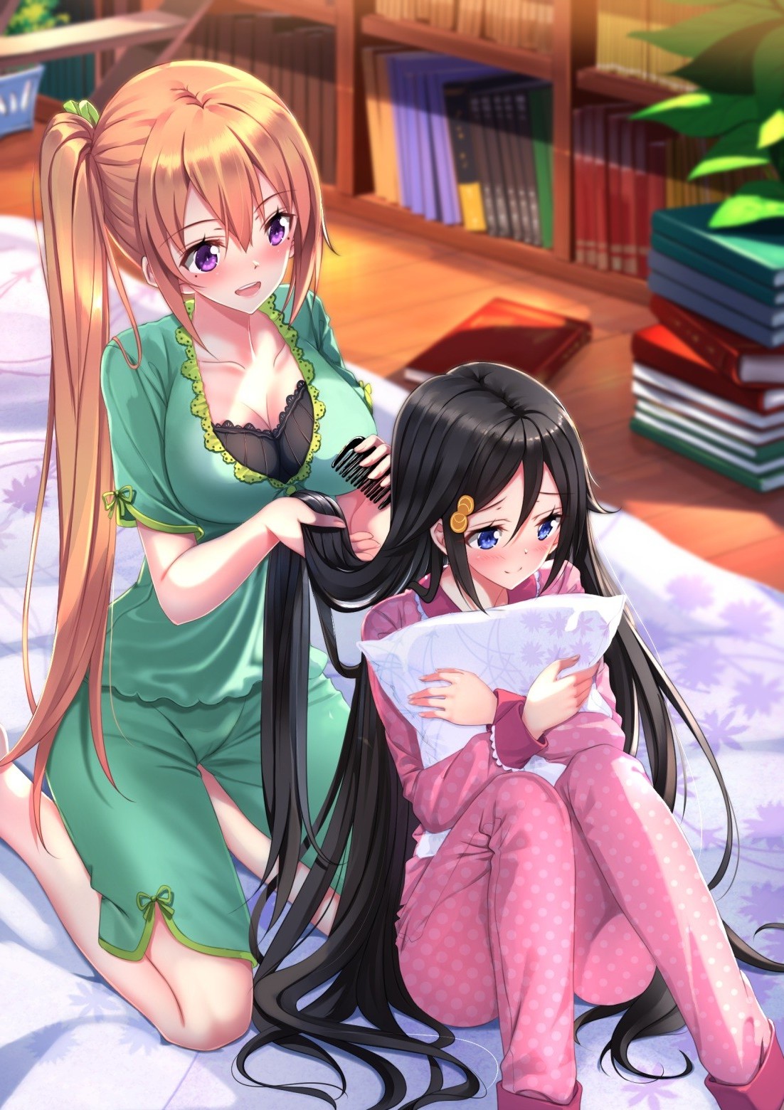 Kawakami Mai and Izumi Reina from Musaigen no Phantom World HD Wallpaper