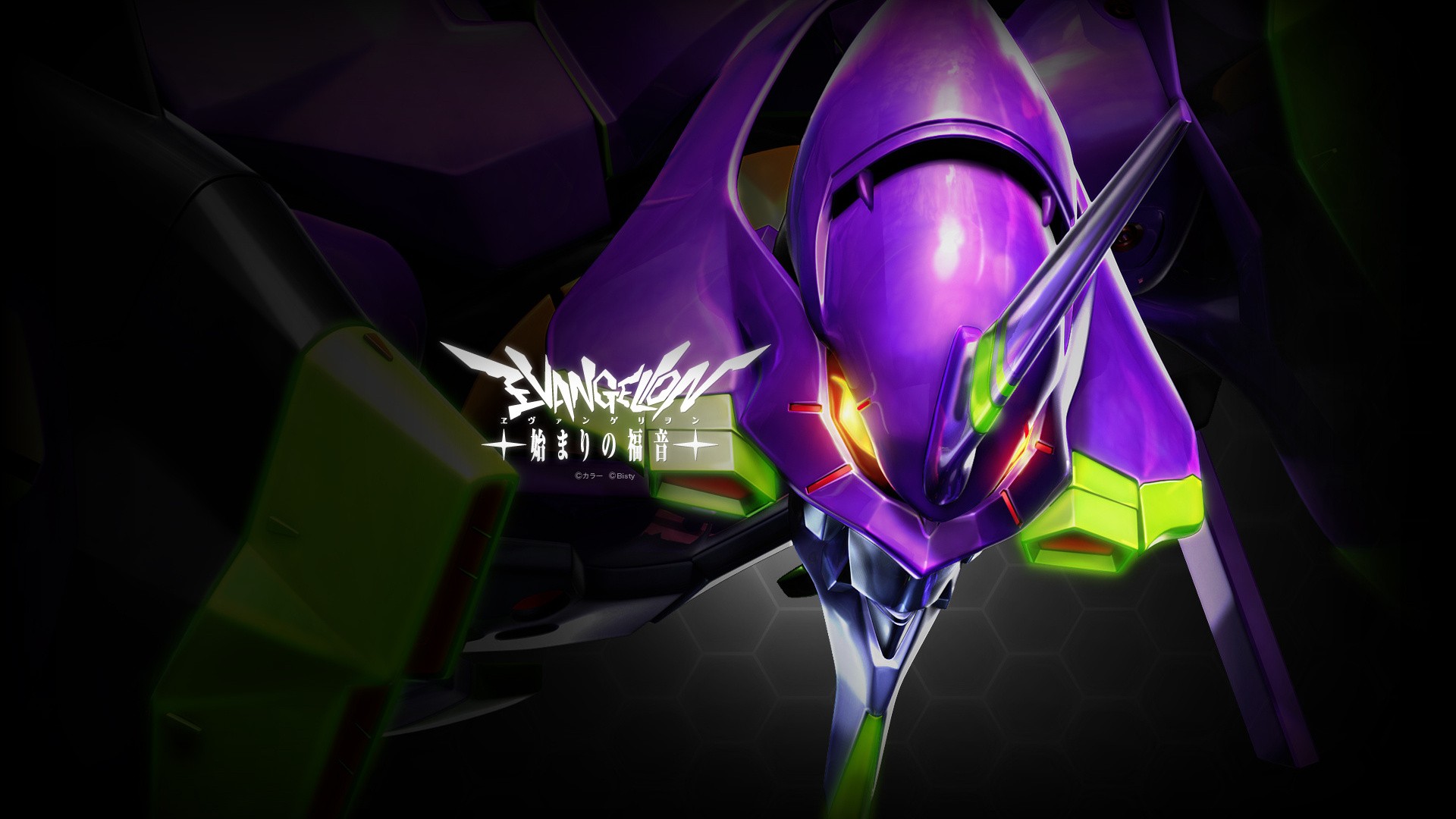Evangelion Unit-01 from Neon Genesis Evangelion HD Wallpaper