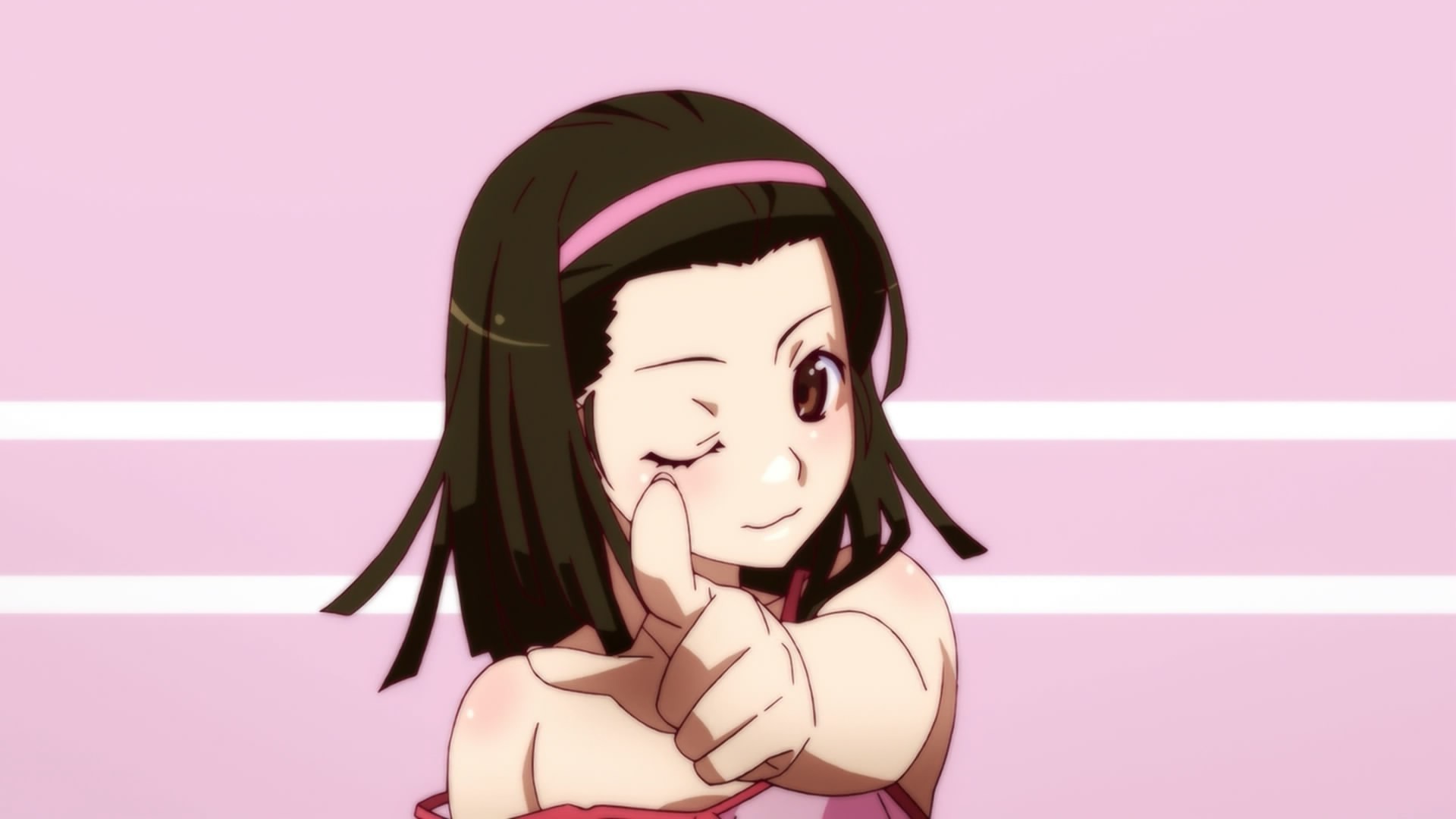 Sengoku Nadeko from Monogatari Series HD Wallpaper
