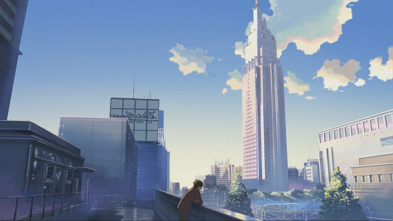 Takaki from 5 Centimeters Per Second in a City HD Wallpaper