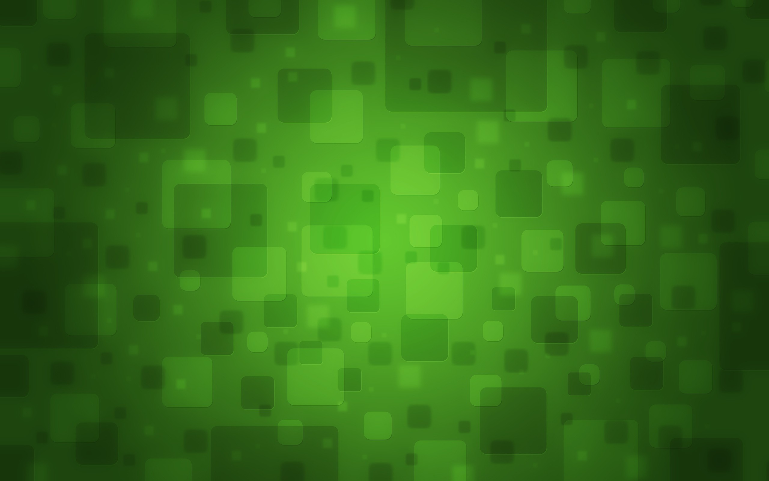 Green background with scattered squares HD Wallpaper
