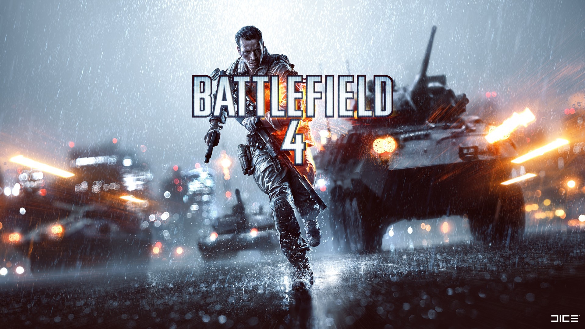 Battlefield 4 game cover art HD Wallpaper