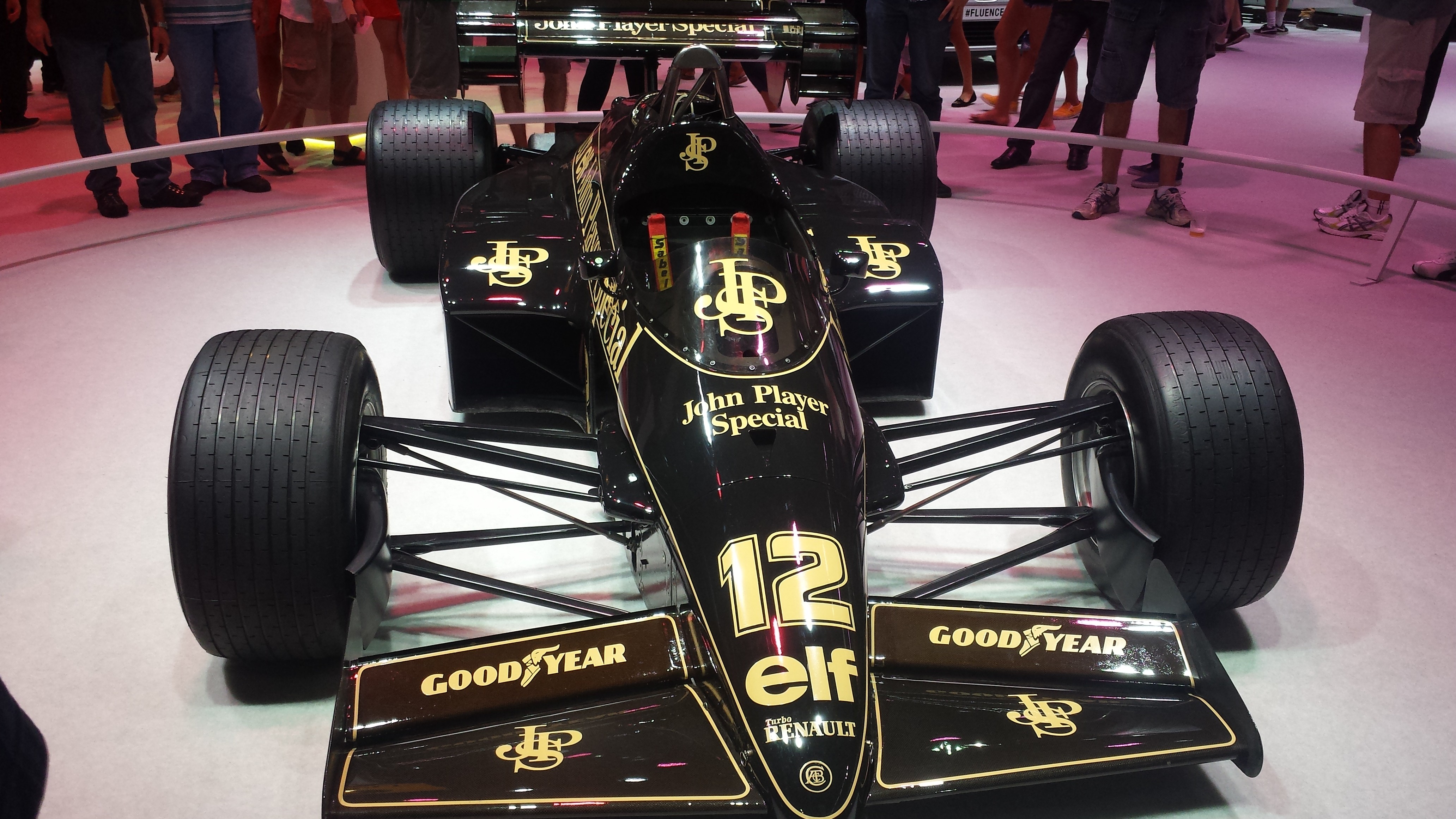 Lotus 95T Formula 1 car with John Player Special livery HD Wallpaper
