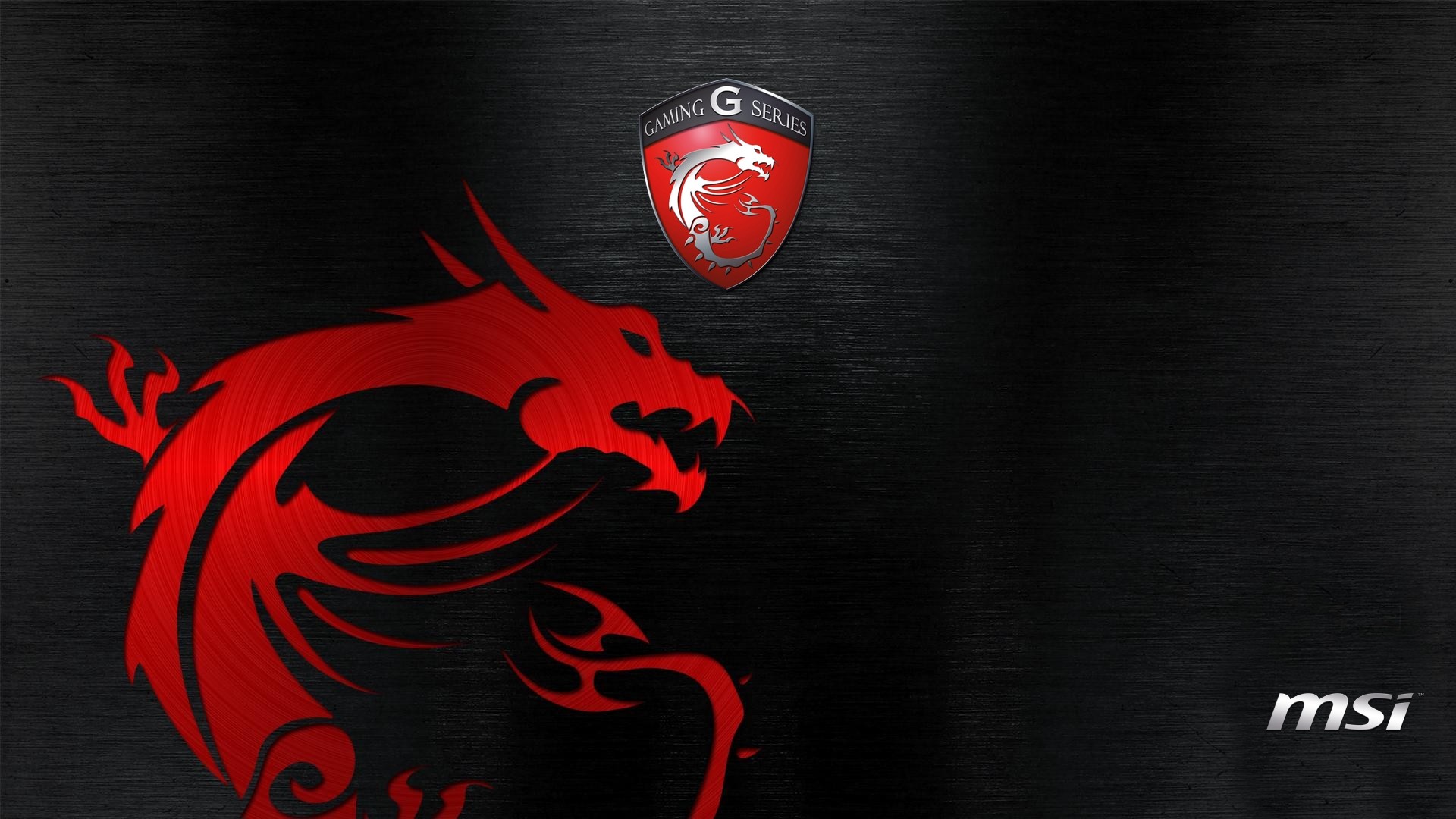 MSI Gaming Series Dragon Logo HD Wallpaper