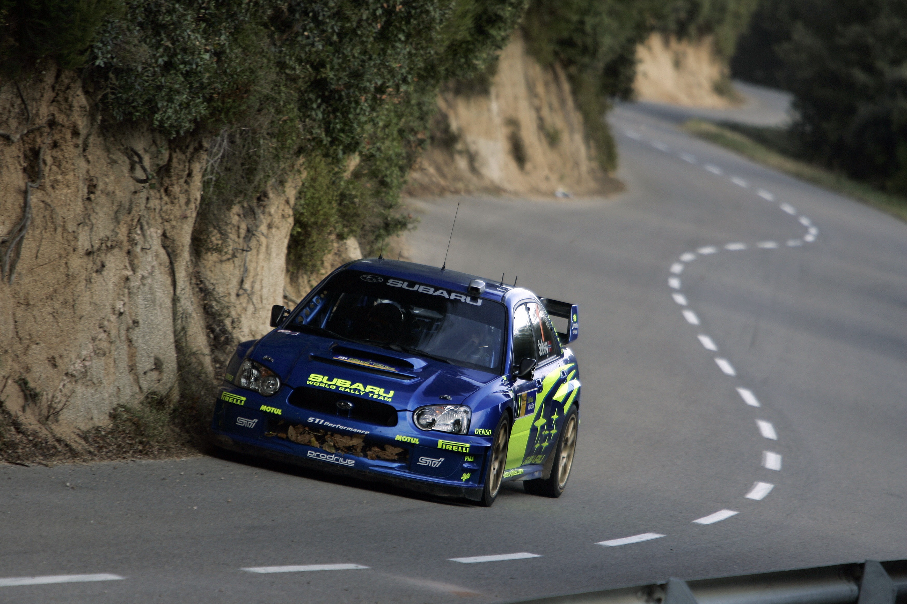 Petter Solberg Subaru Impreza WRX STI Rally Car HD Wallpaper