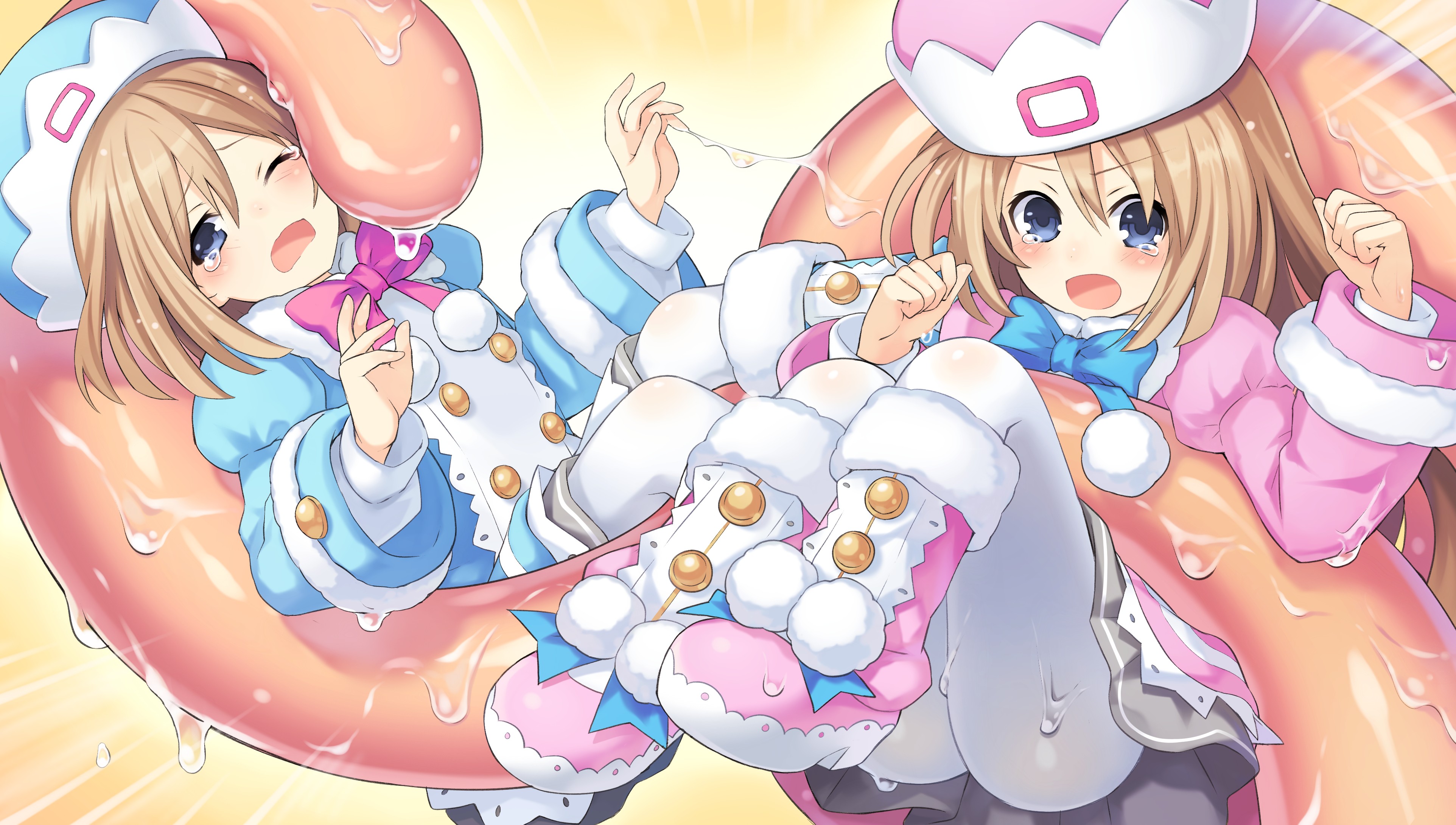 Ram and Rom from Hyperdimension Neptunia HD Wallpaper