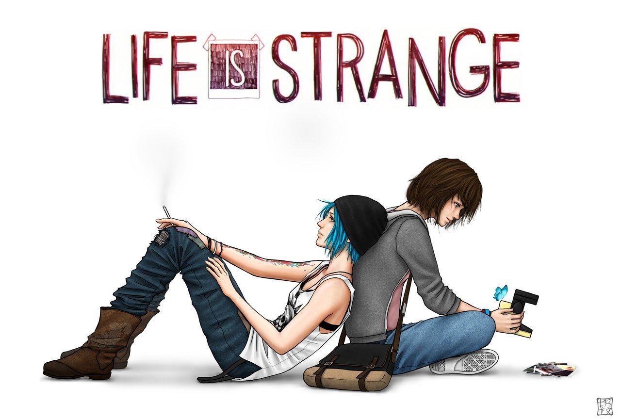Max Caulfield and Chloe Price from Life is Strange HD Wallpaper
