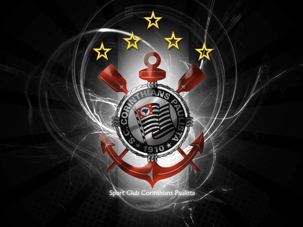 Sport Club Corinthians Paulista logo HD Wallpaper