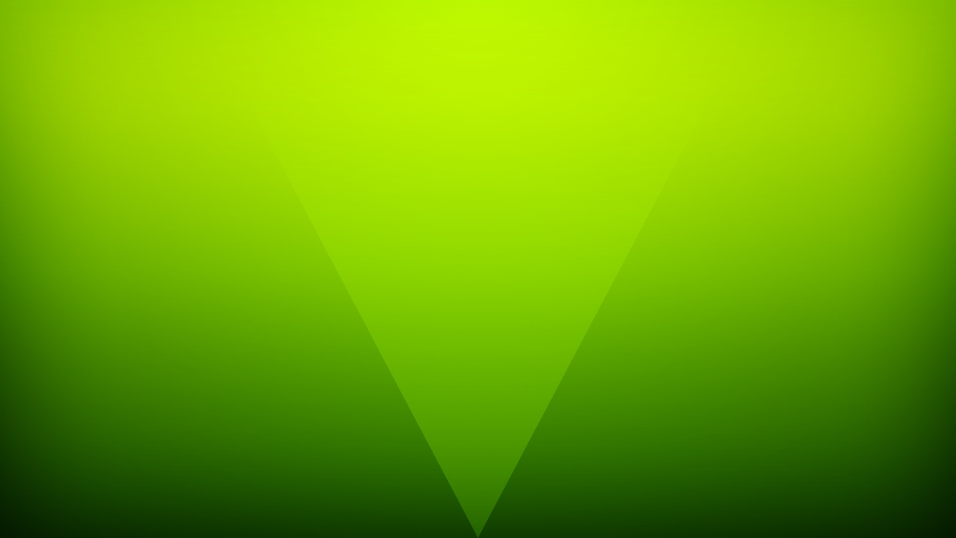 Green gradient with a V shape HD Wallpaper