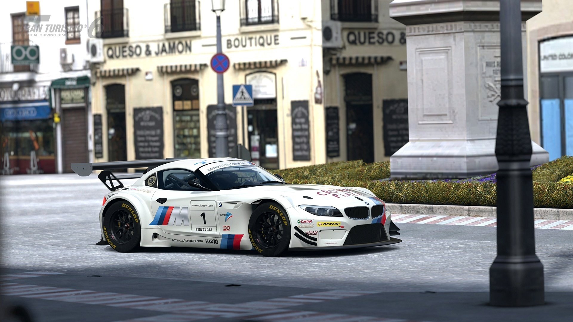 BMW Z4 GT3 race car from Gran Turismo HD Wallpaper