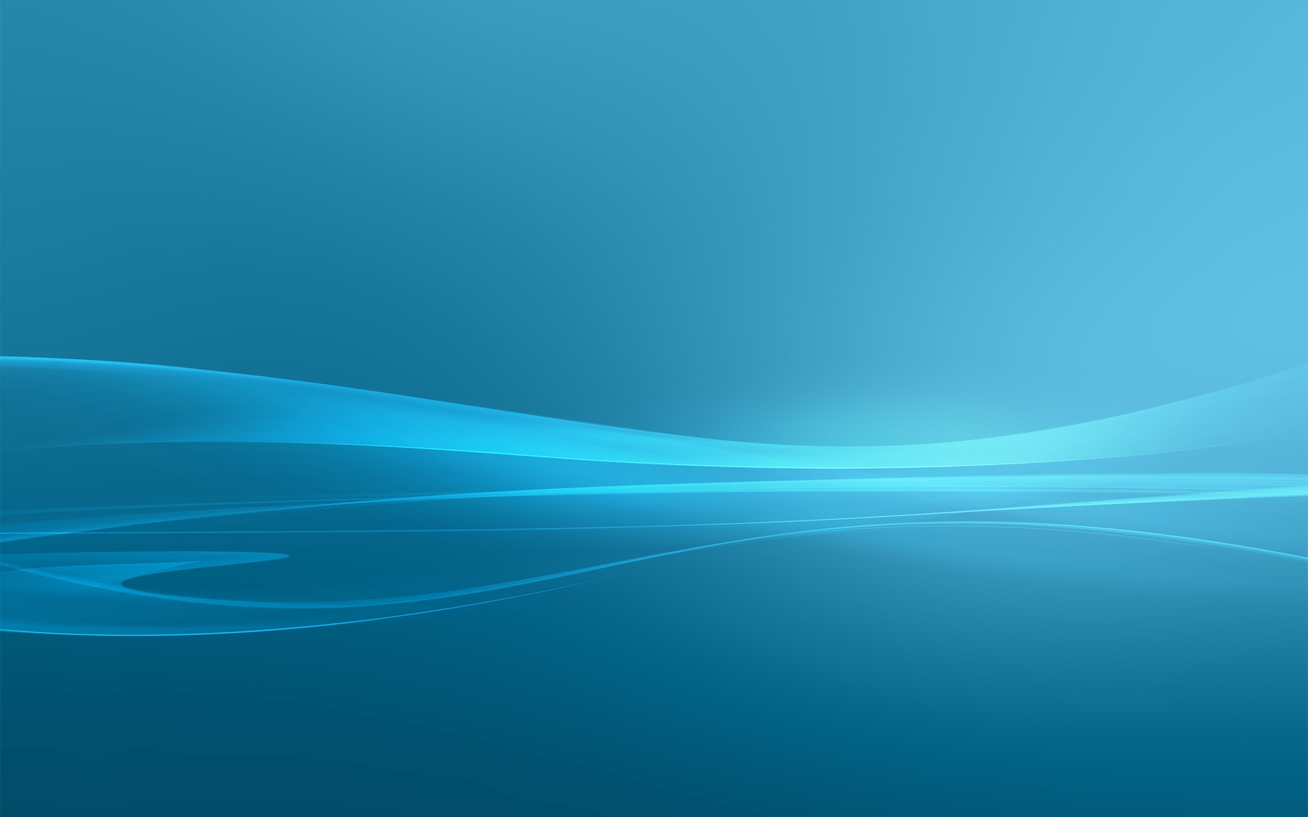 Abstract blue waves and lines HD Wallpaper