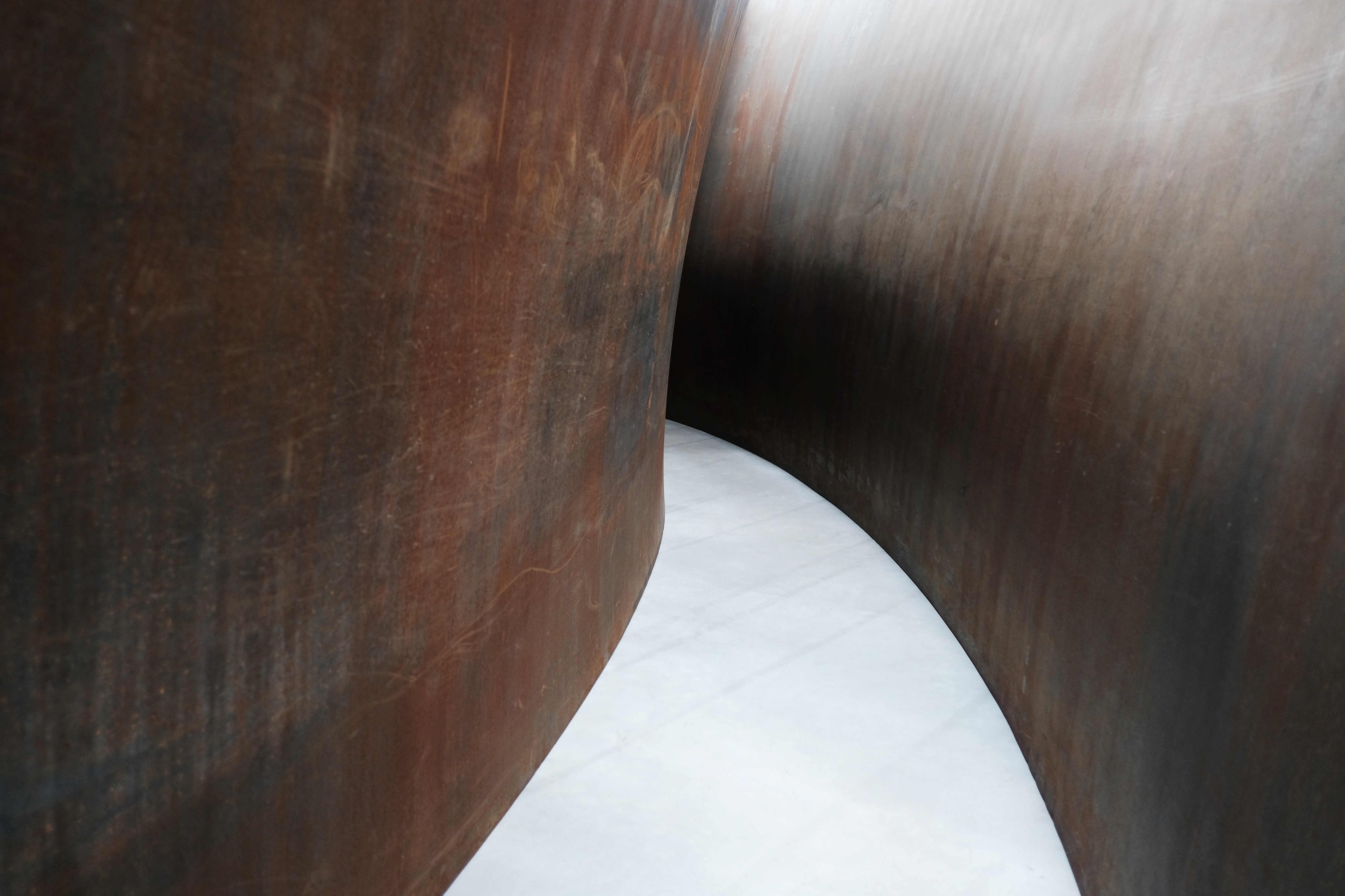 Richard Serra sculpture at Voorlinden Museum, Netherlands HD Wallpaper