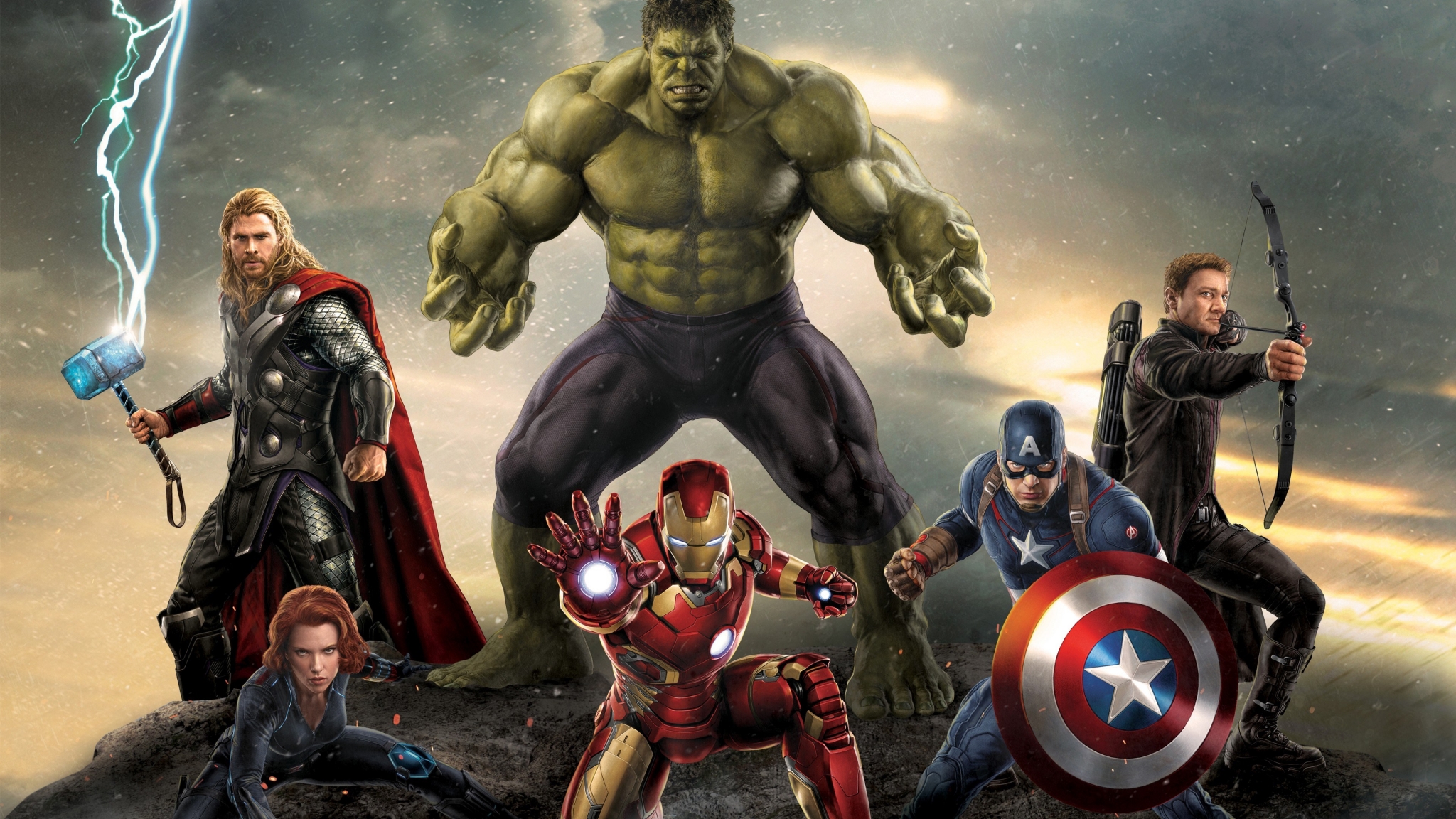 The Avengers from Marvel Comics HD Wallpaper