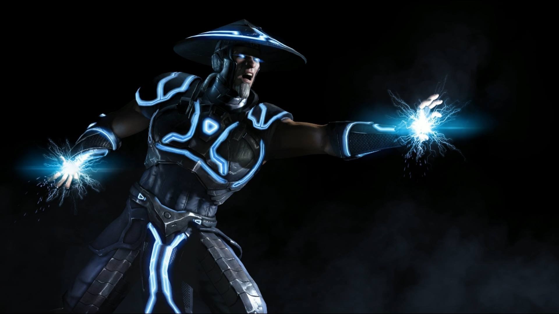 Raiden from Mortal Kombat casting lightning HD Wallpaper