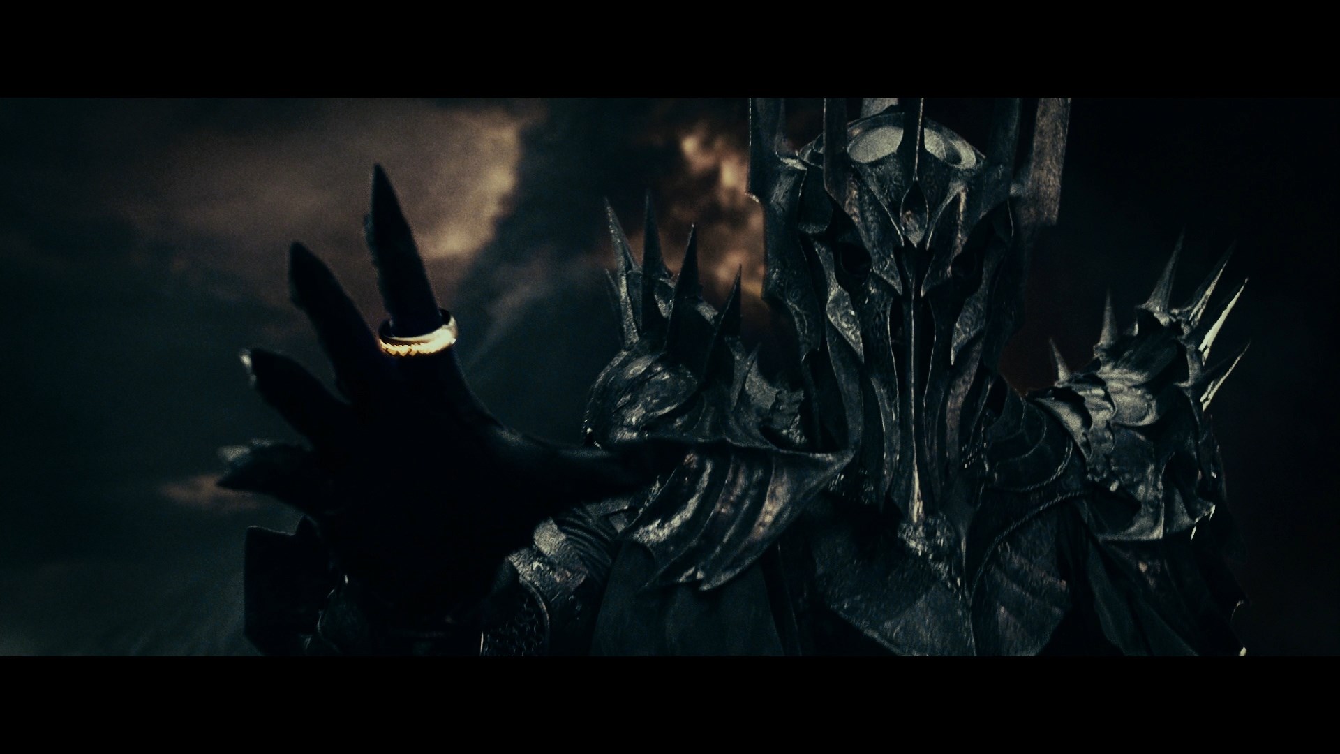 Sauron from Lord of the Rings with the One Ring HD Wallpaper
