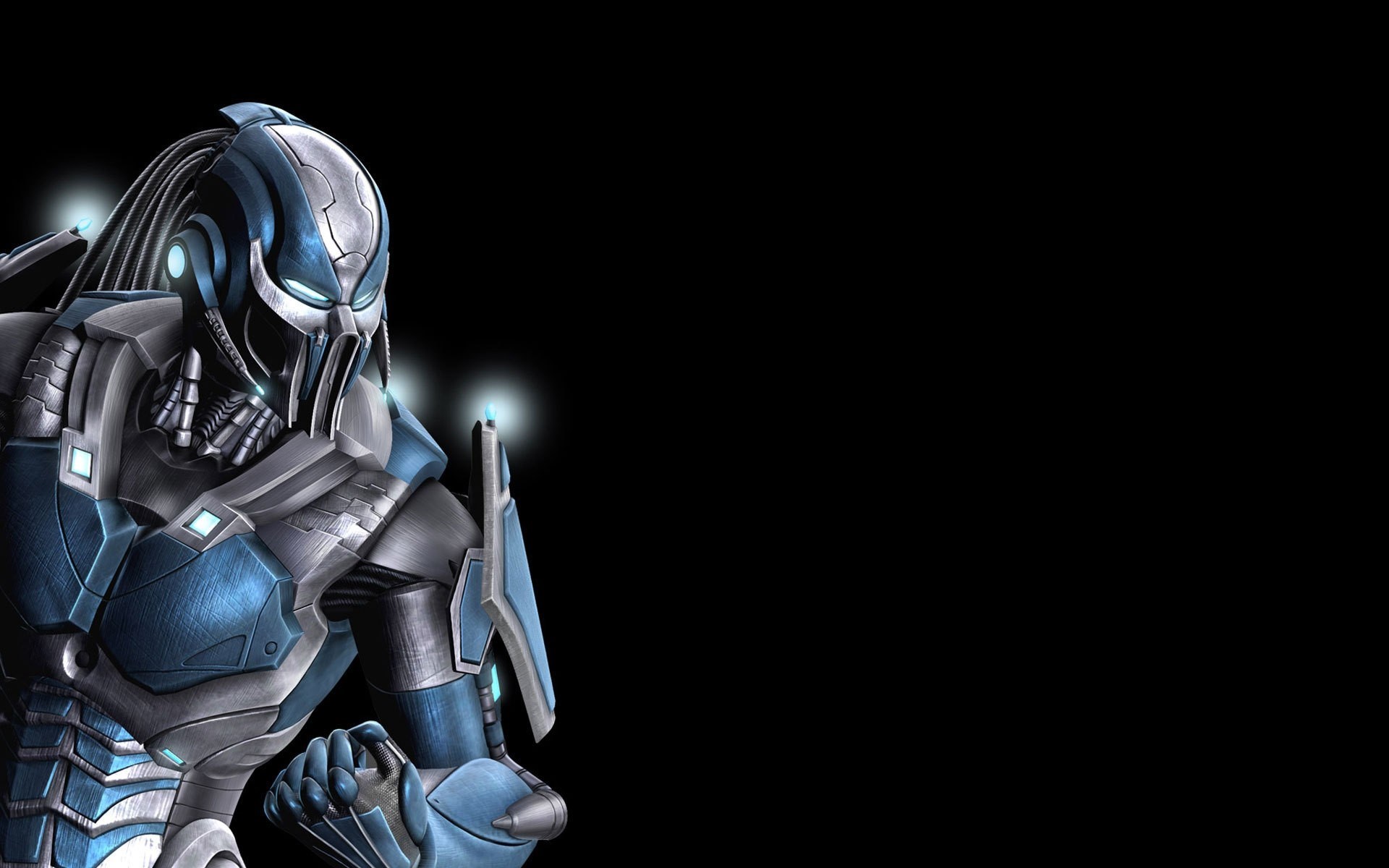 Cybernetic Predator from Mortal Kombat HD Wallpaper