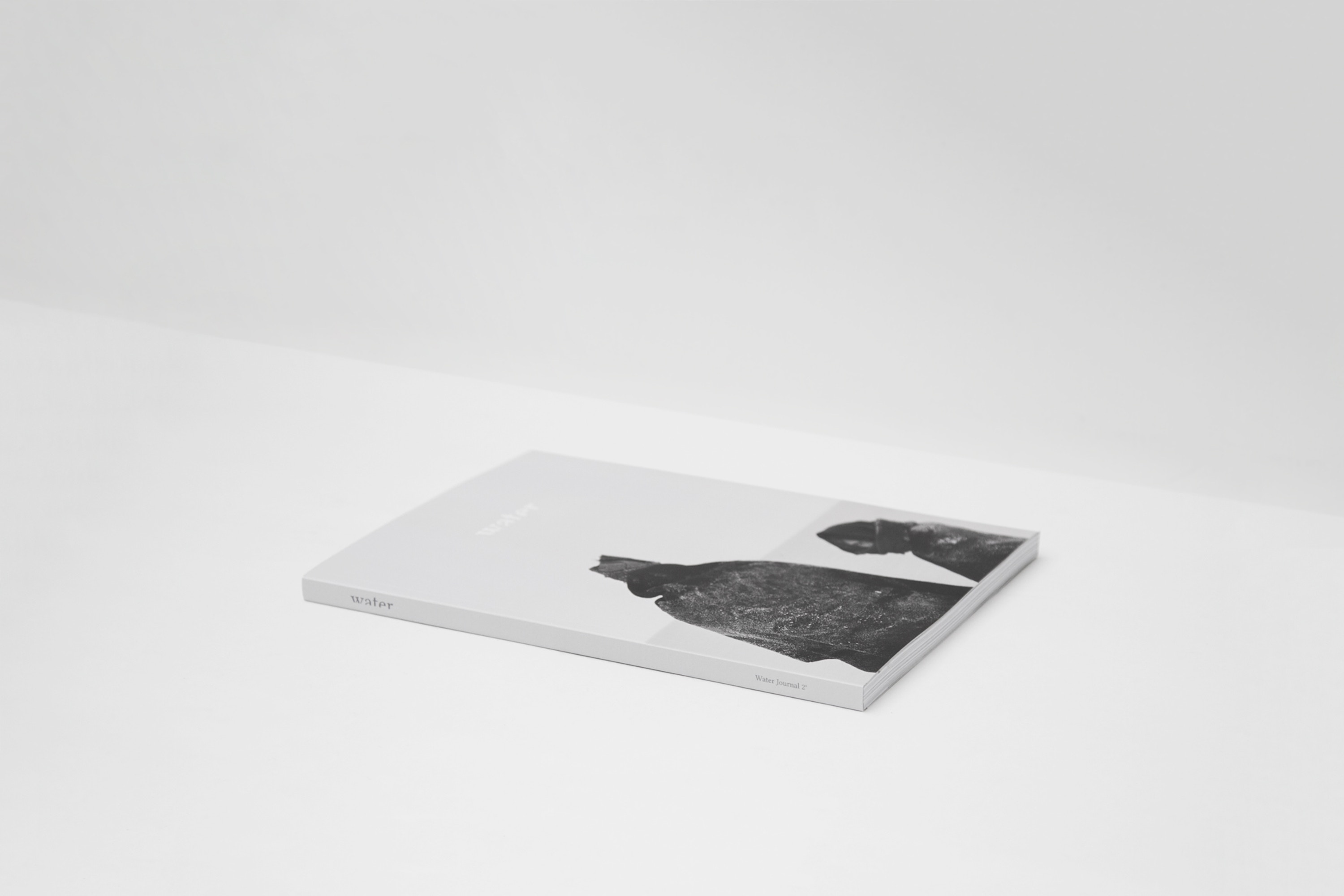 Water Journal Minimalist Book Design HD Wallpaper